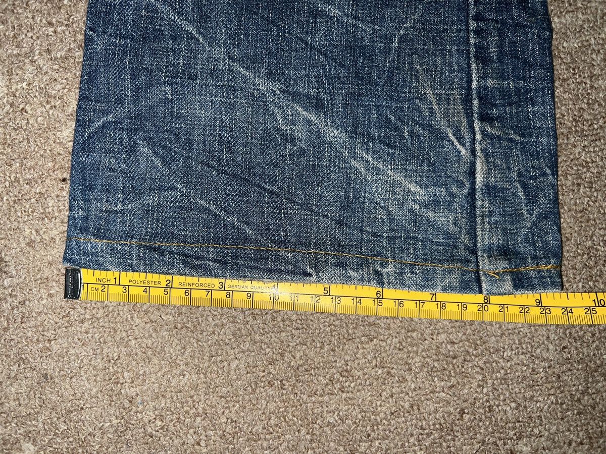 Japanese Brand Flare Jeans Japan Bootcut Distressed Denim Jeans 30x30.5 Size 31" - 16 Thumbnail