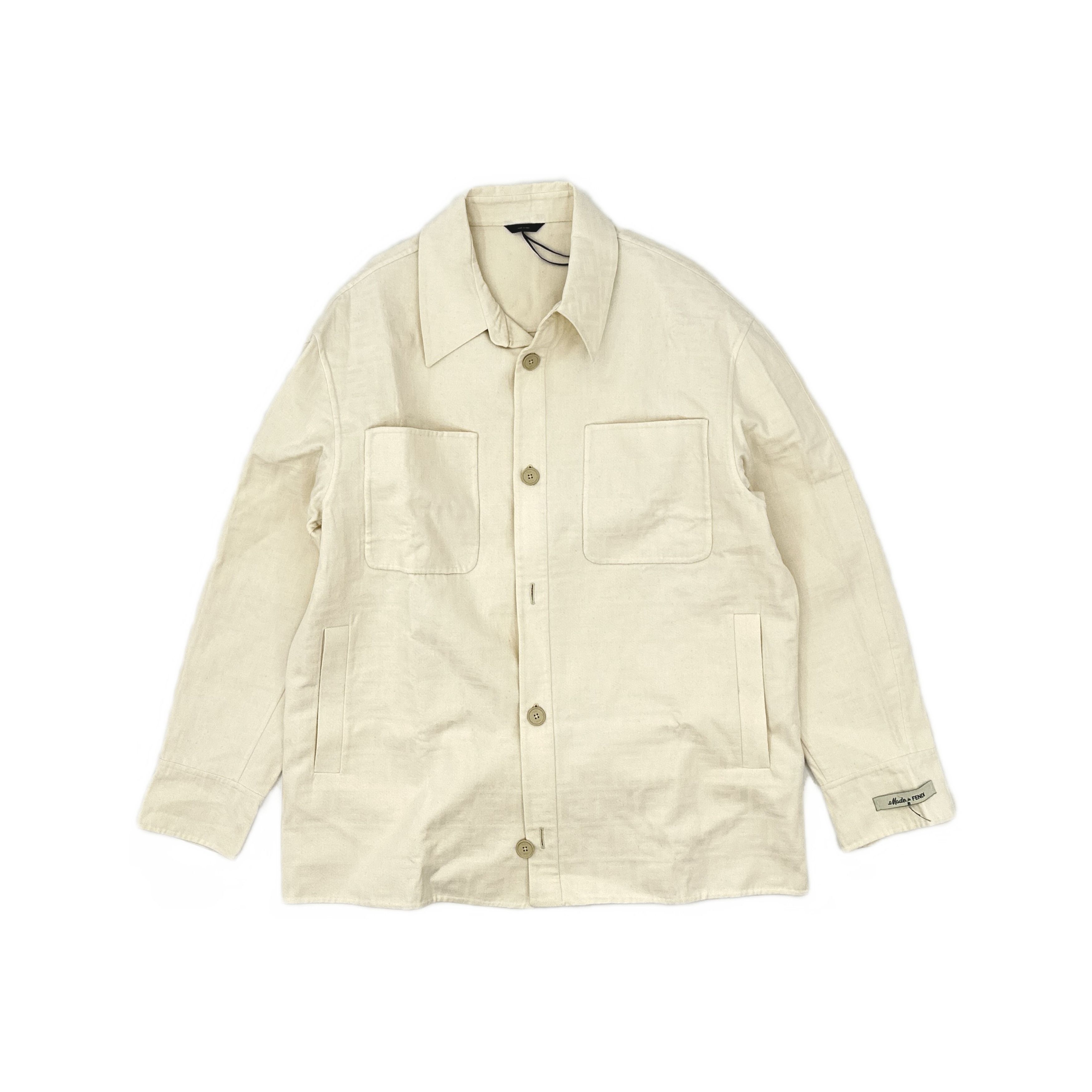 Fendi Fendi FF Logo Button Jacket Size M Size US M / EU 48-50 / 2 - 1 Thumbnail