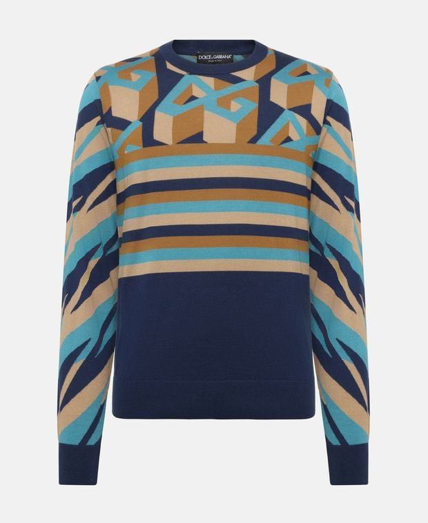 Dolce & Gabbana Wool-silk blend pullover Size US M / EU 48-50 / 2 - 1 Thumbnail