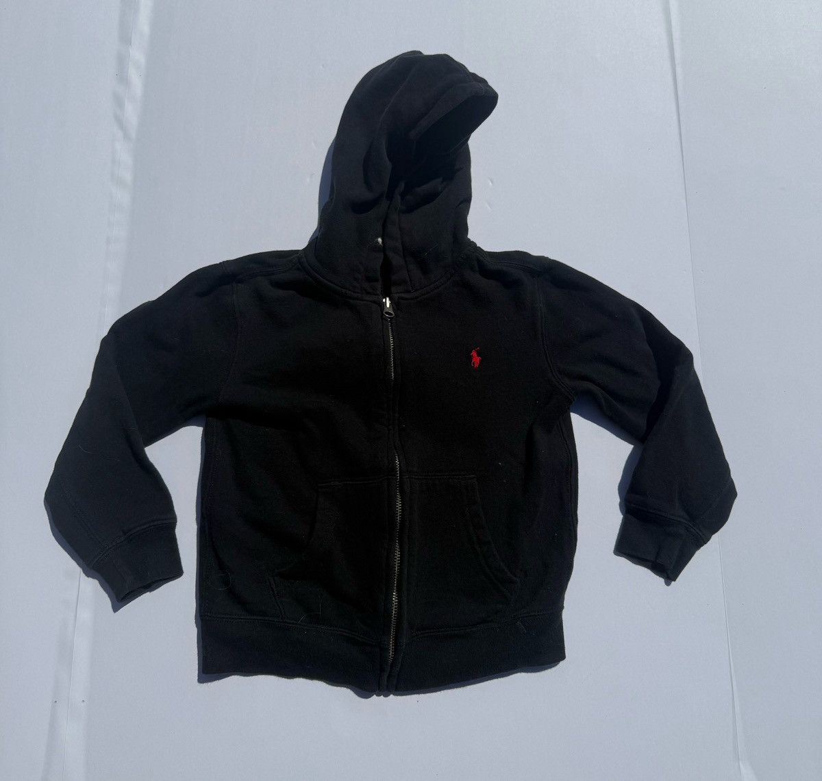 Polo Ralph Lauren Polo by Ralph Lauren Black Fleece Hoodie Size US XS / EU 42 / 0 - 1 Thumbnail