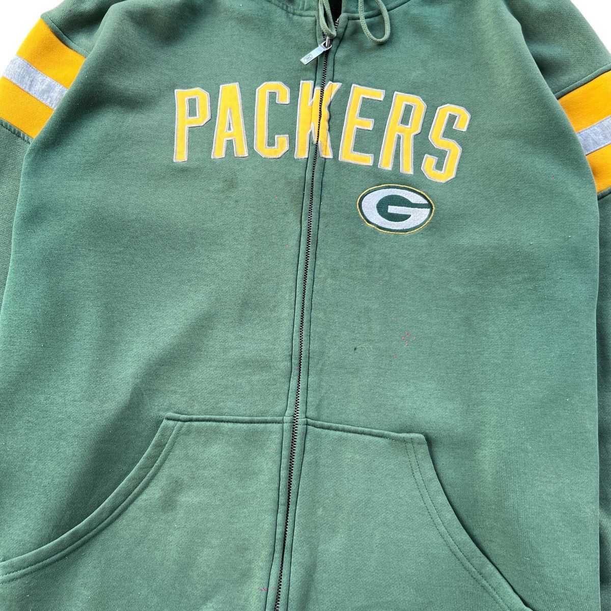 NFL × Reebok × Vintage Vintage NFL Packers Hoodie Sweatshirt Size L Size US L / EU 52-54 / 3 - 4 Thumbnail