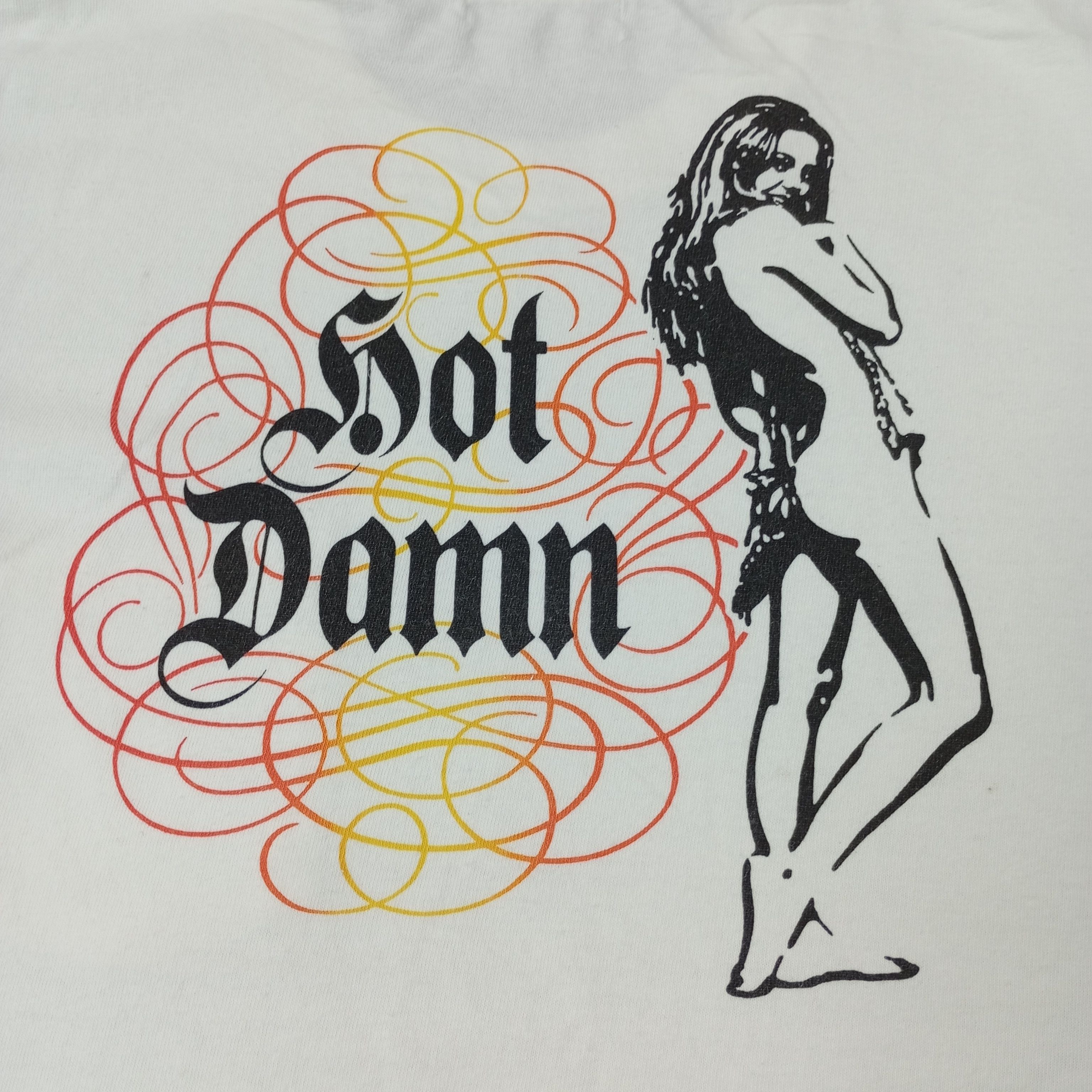 Hysteric Glamour Hysteric Glamour Hot Damn Japanese Brand Tshirt c223n3 Size US M / EU 48-50 / 2 - 2 Thumbnail
