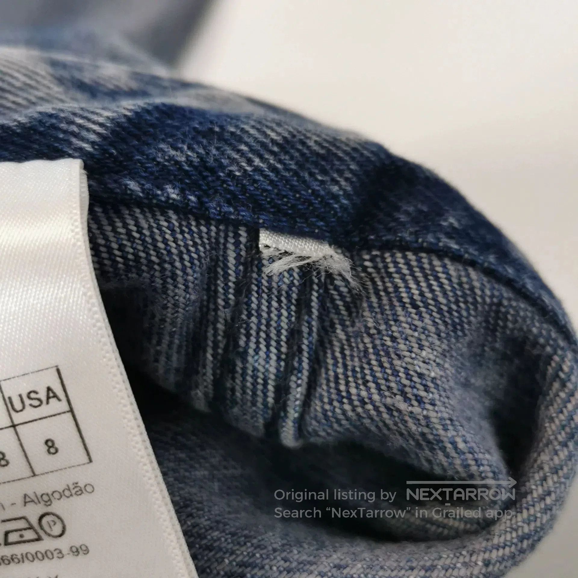 Dior Dior Cotton Denim Pants US8. Size 28" / US 6 / IT 42 - 8 Thumbnail