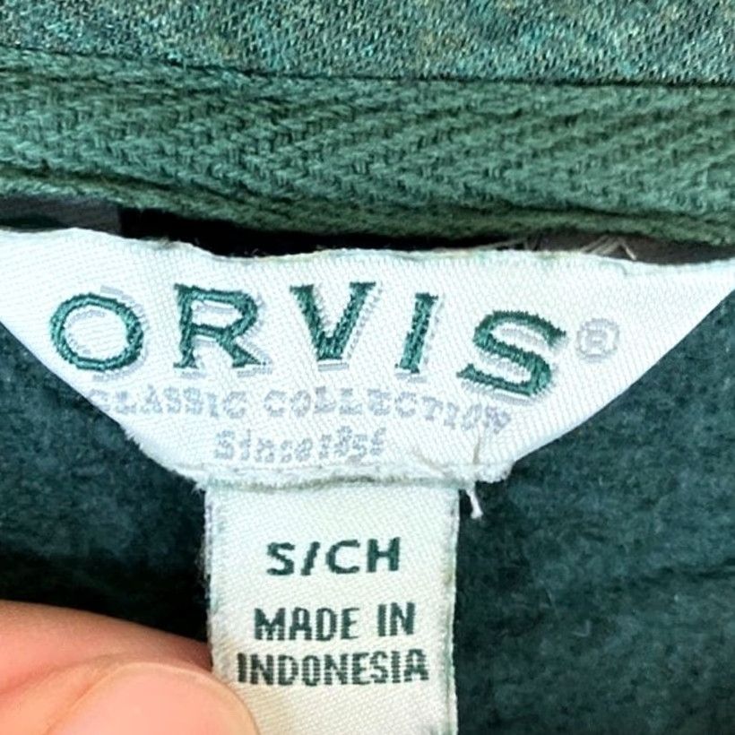 Orvis Orvis Women Sweatshirt Green Pullover Crew Neck Super Soft Long Sleeve Stretch S Size S / US 4 / IT 40 - 6 Thumbnail
