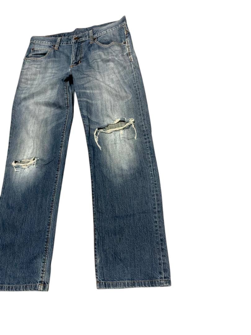 Edwin Vintage Edwin Gold Rush Straight Leg Jeans Faded Blue Size US 35 - 3 Thumbnail