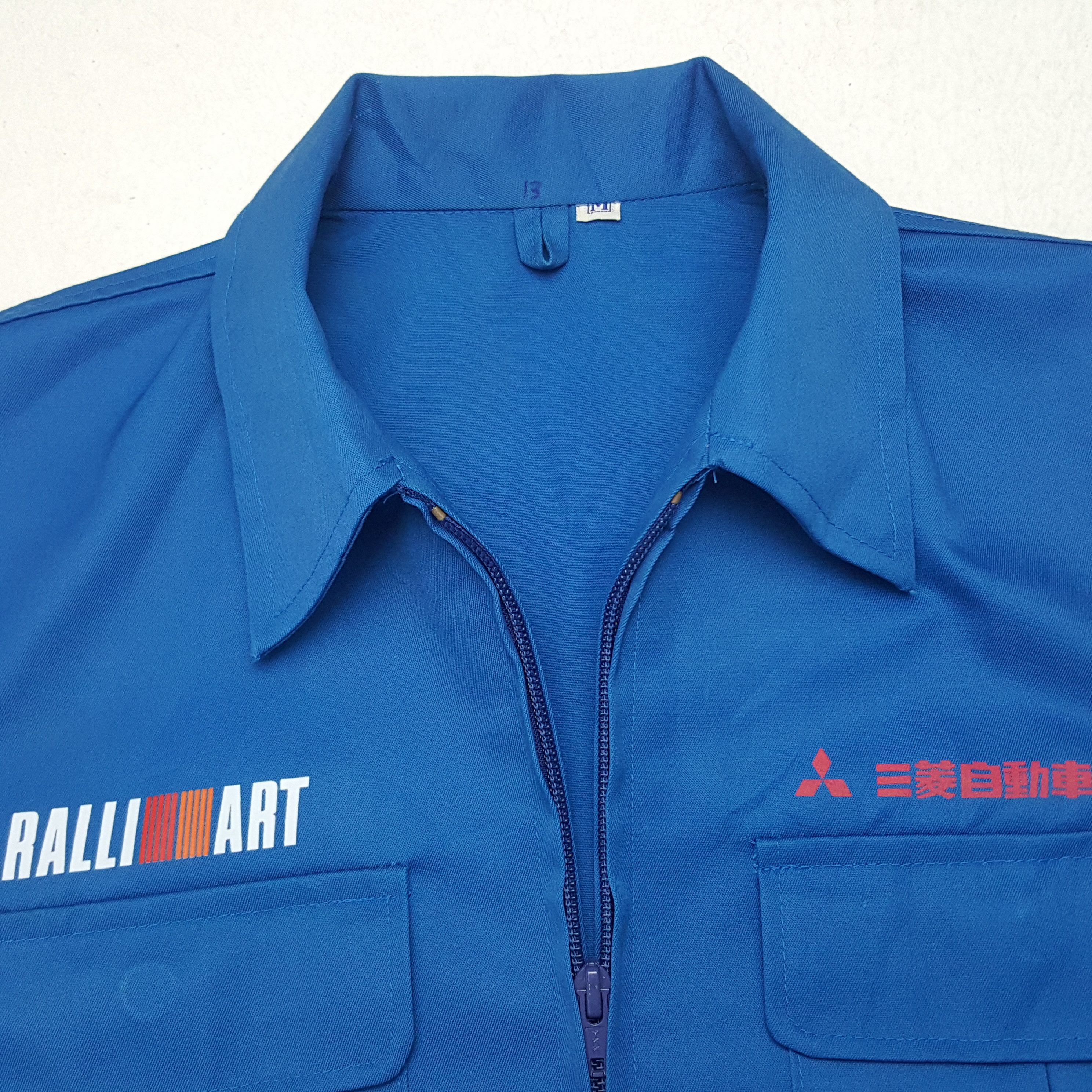 Japanese Brand × Vintage Vintage Mitsubishi Ralli Art Custom Art Worker Japan Jacket Size US S / EU 44-46 / 1 - 5 Thumbnail