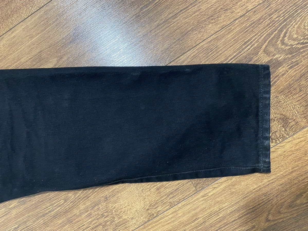 Off-White OFF-WHITE c/o VIRGIL ABLOH Black low crotch jeans Size US 31 - 7 Thumbnail