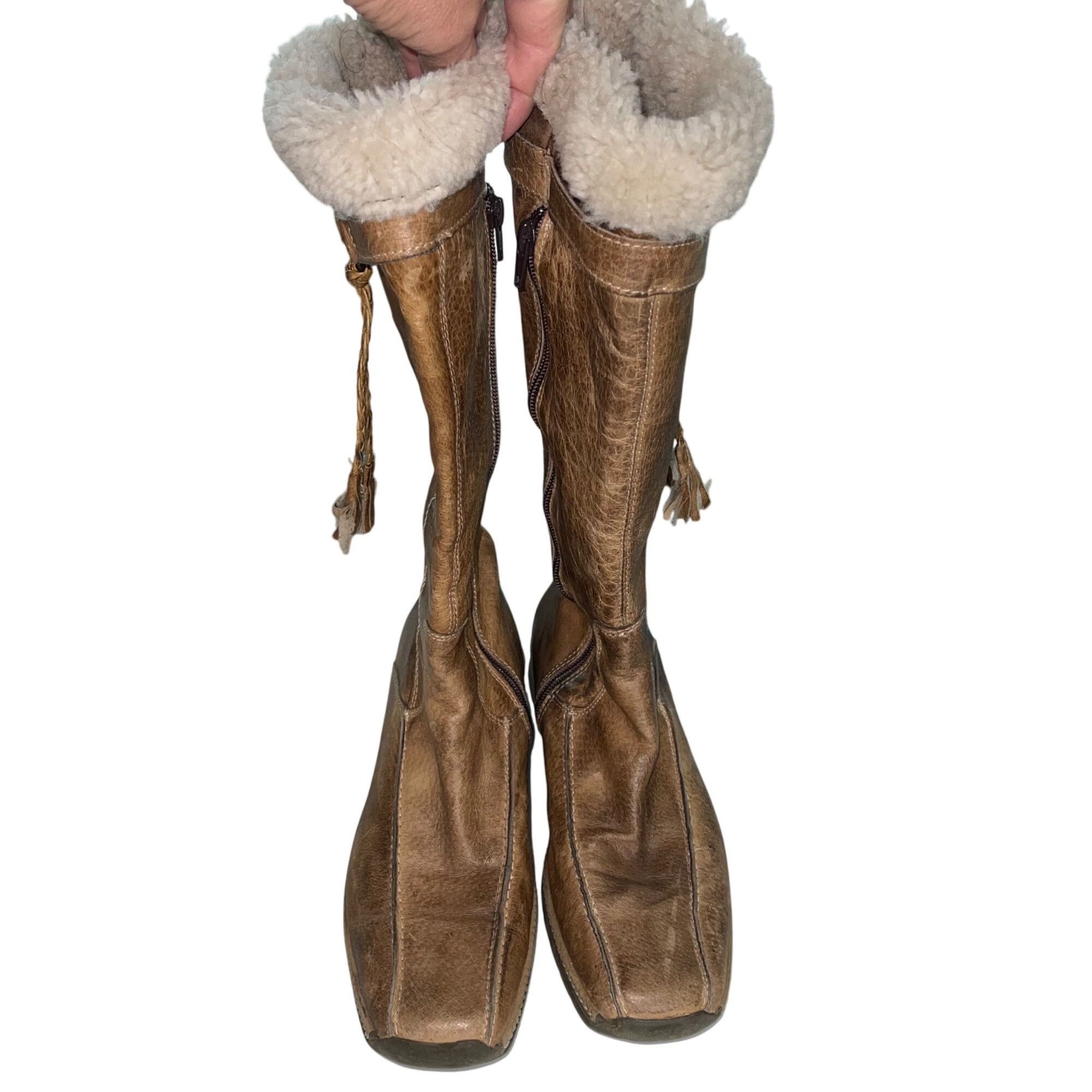 Other Manas Design Womens Boots Size 38 Distressed Size US 8 / IT 38 - 1 Thumbnail