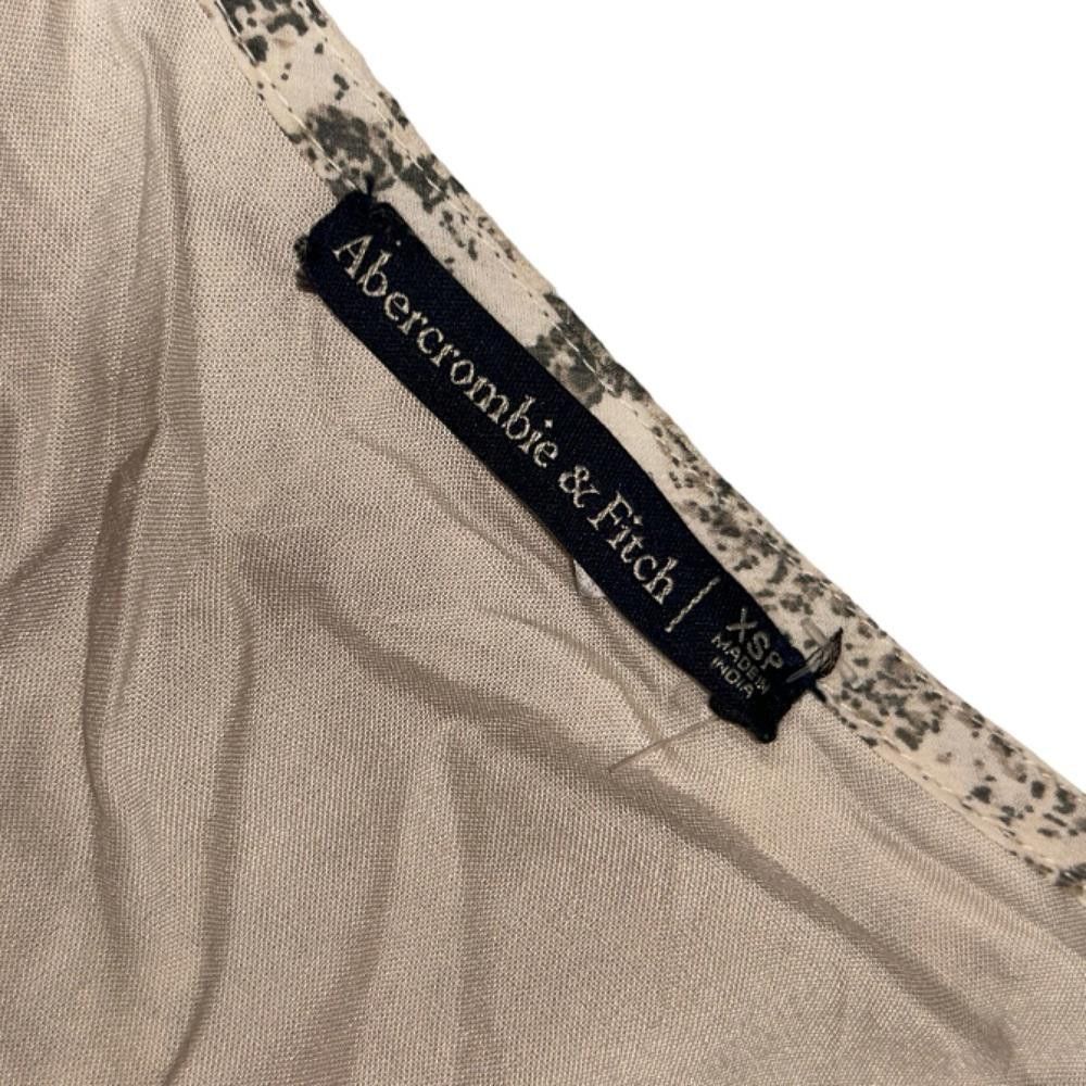 Abercrombie & Fitch Abercrombie & Fitch l Snakeskin Wrap Dress XS Size XS / US 0-2 / IT 36-38 - 8 Thumbnail