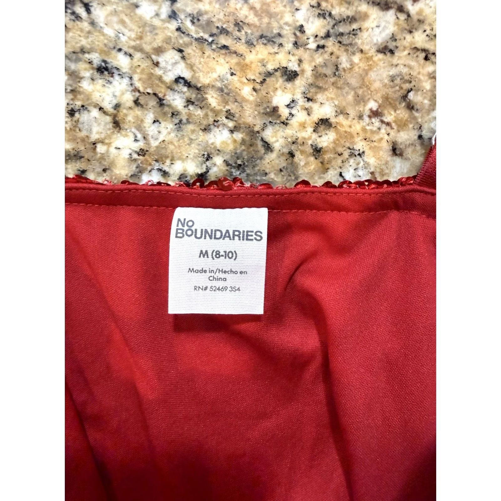 Vintage No Boundaries Women's Tank Sequin Corset Bustier Red M Evening Party Size M / US 6-8 / IT 42-44 - 4 Thumbnail