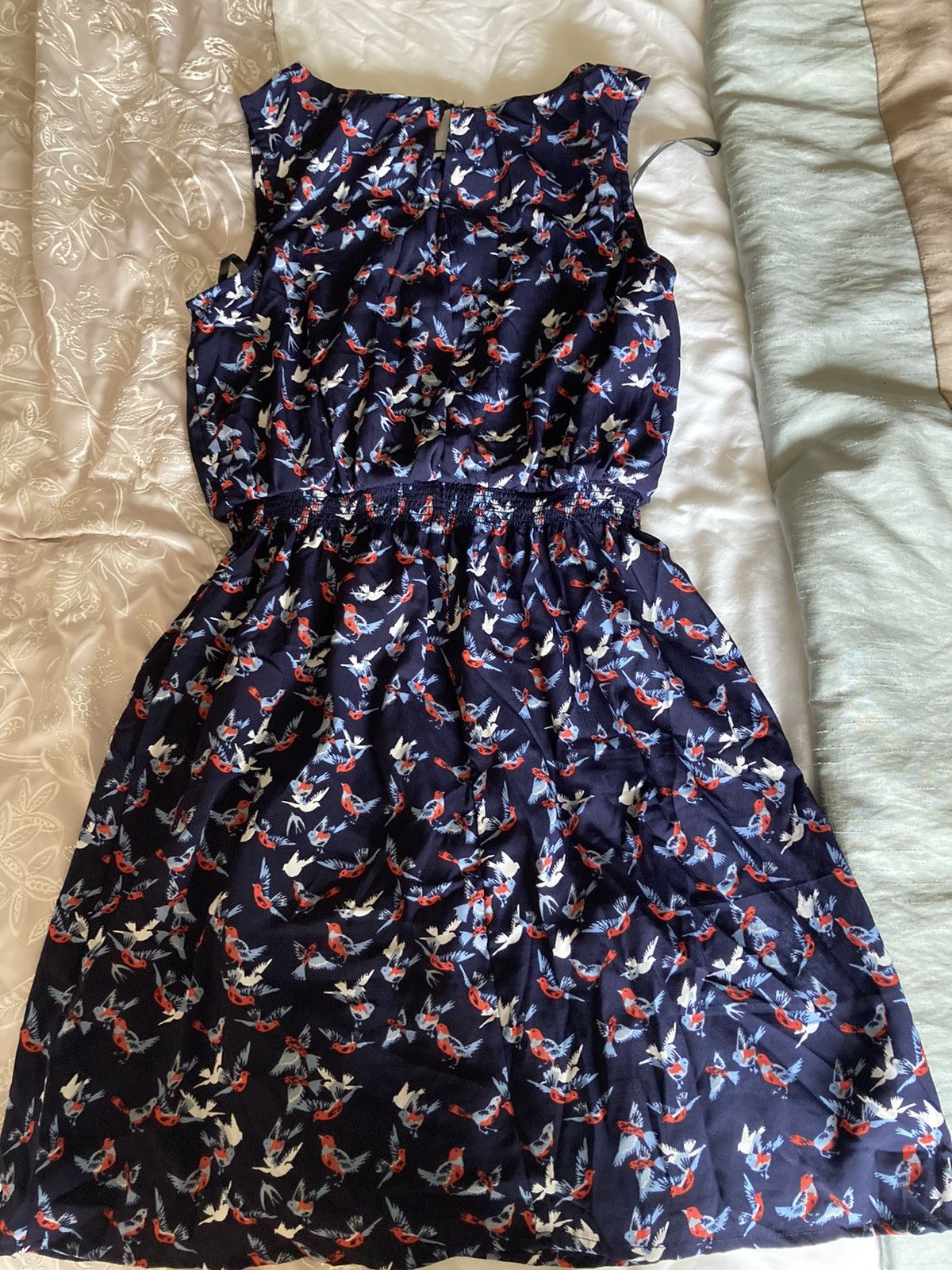 New Look Navy summer dress. Size L / US 10 / IT 46 - 6 Thumbnail