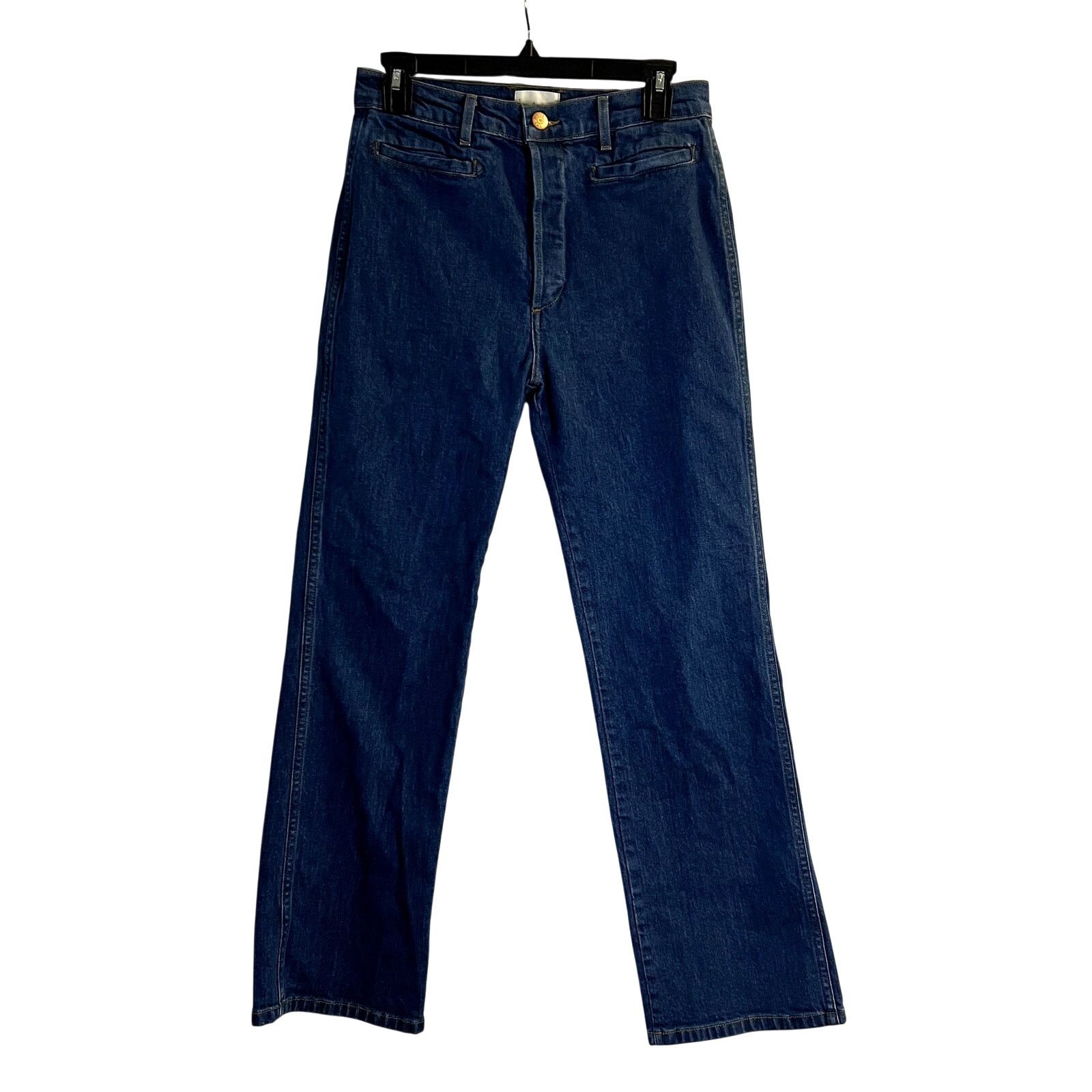 DOEN Doen Nikita Blue Jeans organic cotton size 28 sailor style Size 28" / US 6 / IT 42 - 2 Thumbnail