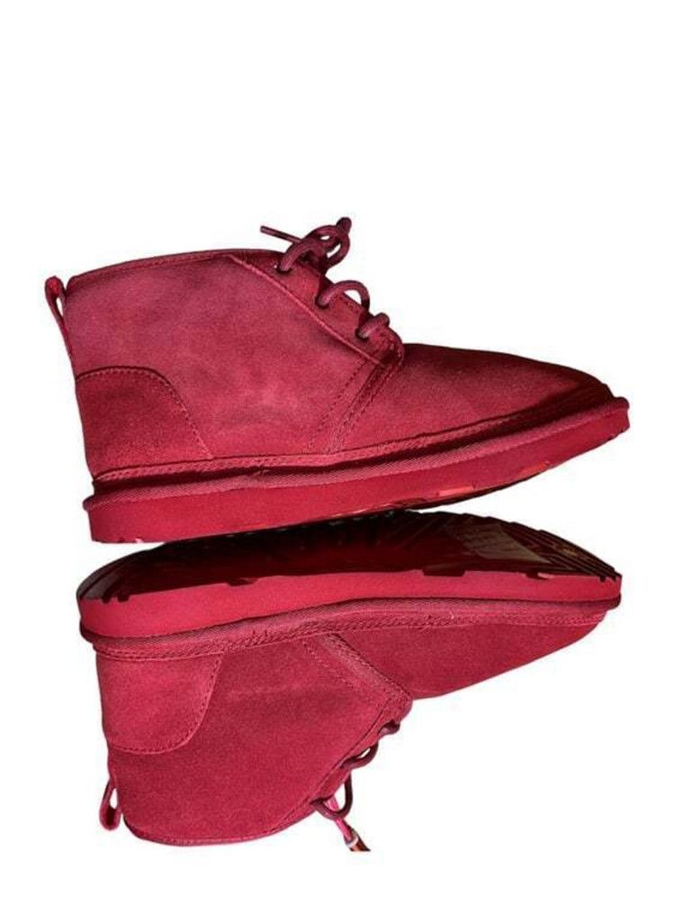 Ugg UGG's Neumel Red Suede Boots USM 6 USW 7 MSRP $130 Size US 6 / EU 39 - 7 Thumbnail