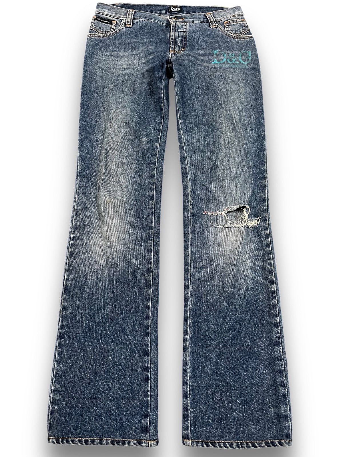 Dolce & Gabbana Vintage Dolce&Gabbana Distressed Denim Size US 28 / EU 44 - 1 Thumbnail