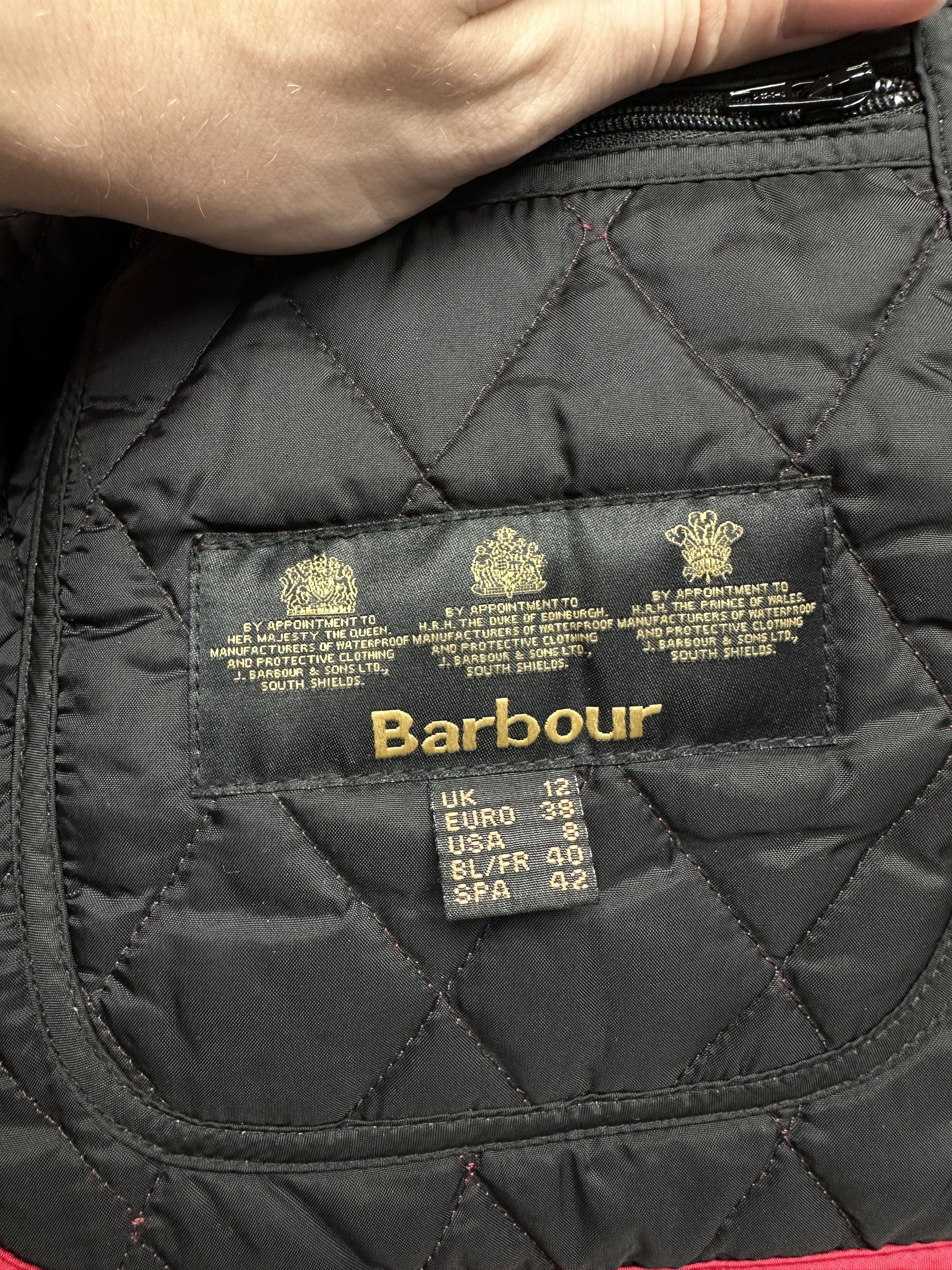 Barbour Barbour Womens Shaped Liddesdale Quilted Jacket Size M / US 6-8 / IT 42-44 - 5 Thumbnail