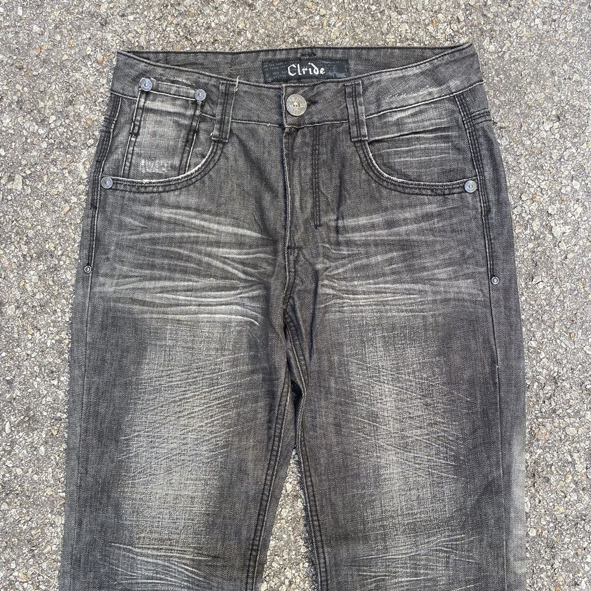 Hysteric Glamour Faded Black Jeans Washed Japanese Clawmark Clride Denim Size US 30 / EU 46 - 3 Thumbnail