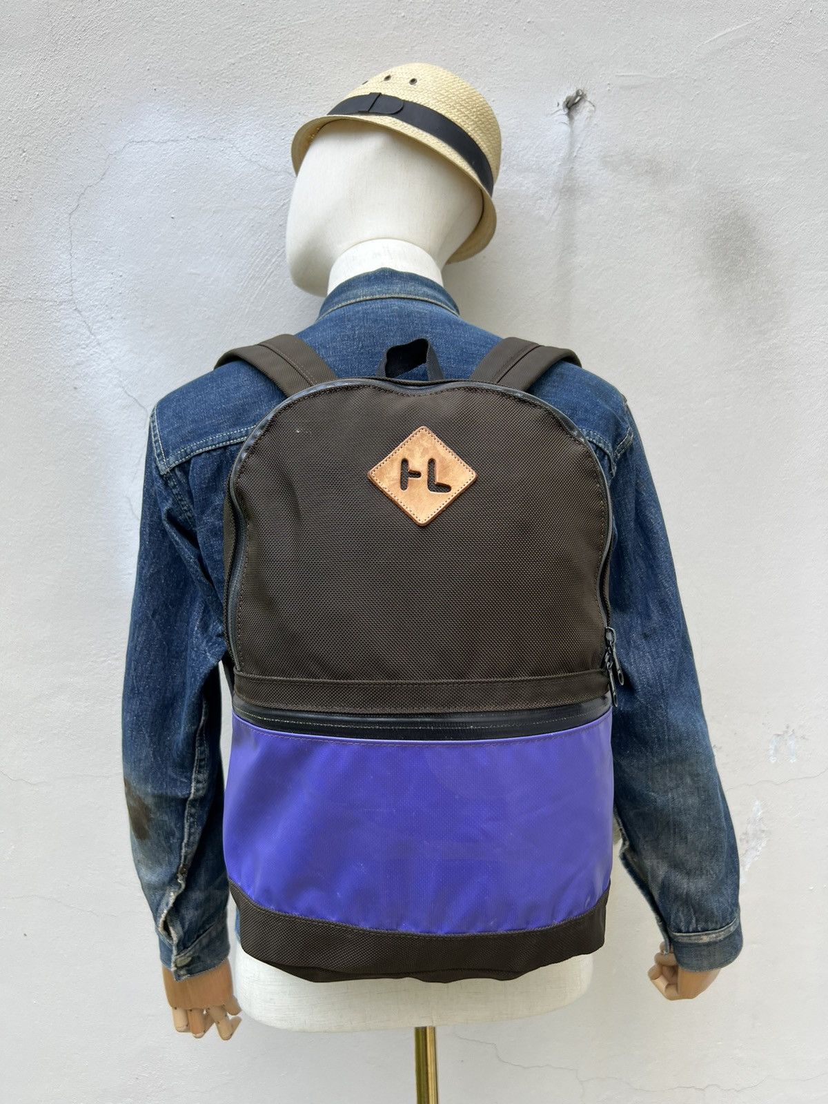 Vintage Vintage Sazaby Japan Waxed Backpack Bag Size ONE SIZE - 1 Thumbnail