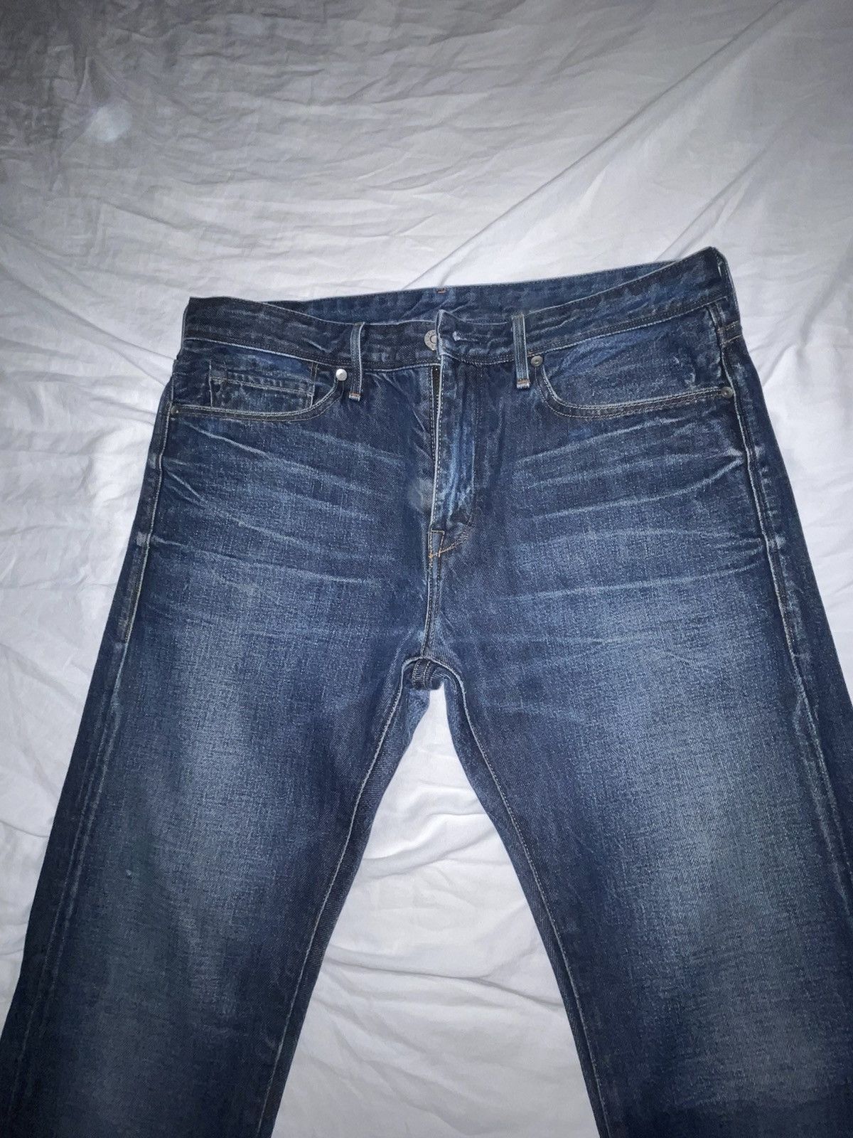 Levi's Barney’s/Levi’s Made and Crafted Tack Slim Denim Size US 34 / EU 50 - 1 Thumbnail