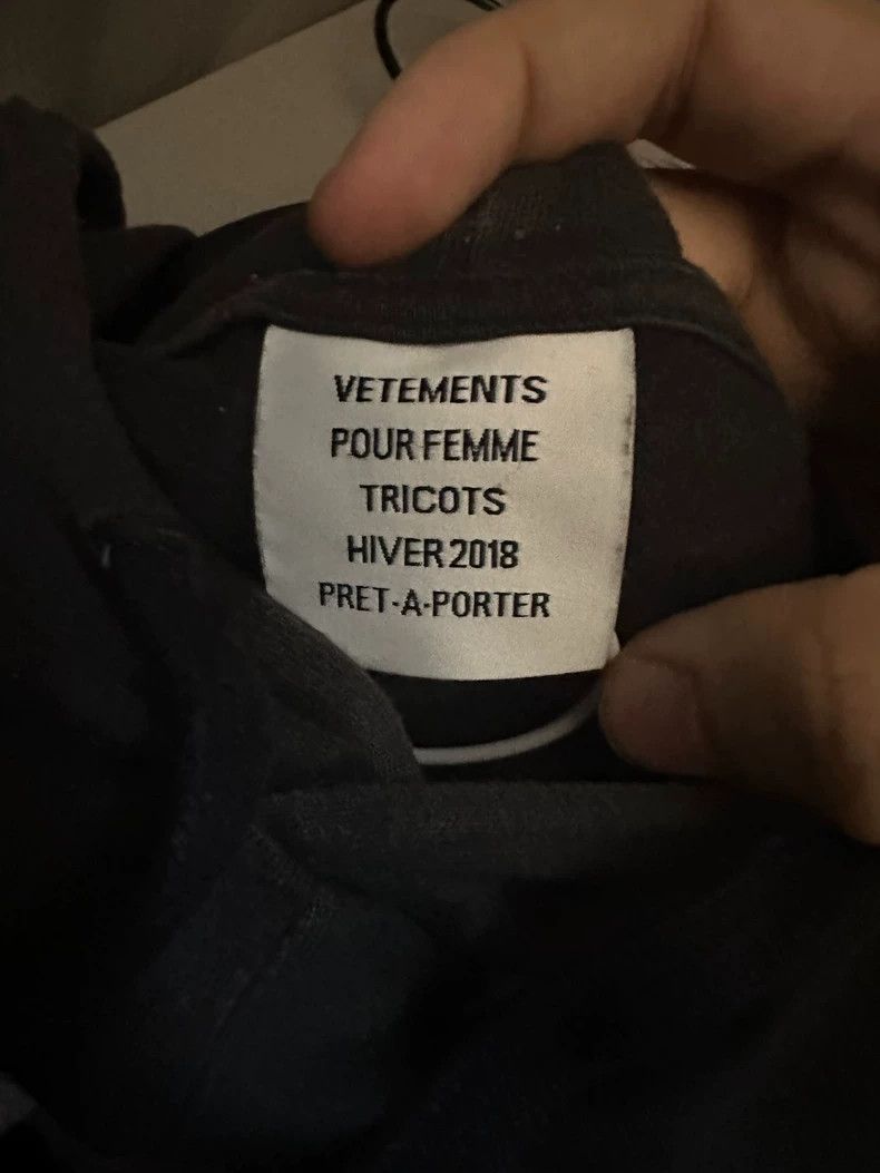Vetements Vetements Titanic thin hoodie Size US XS / EU 42 / 0 - 4 Thumbnail