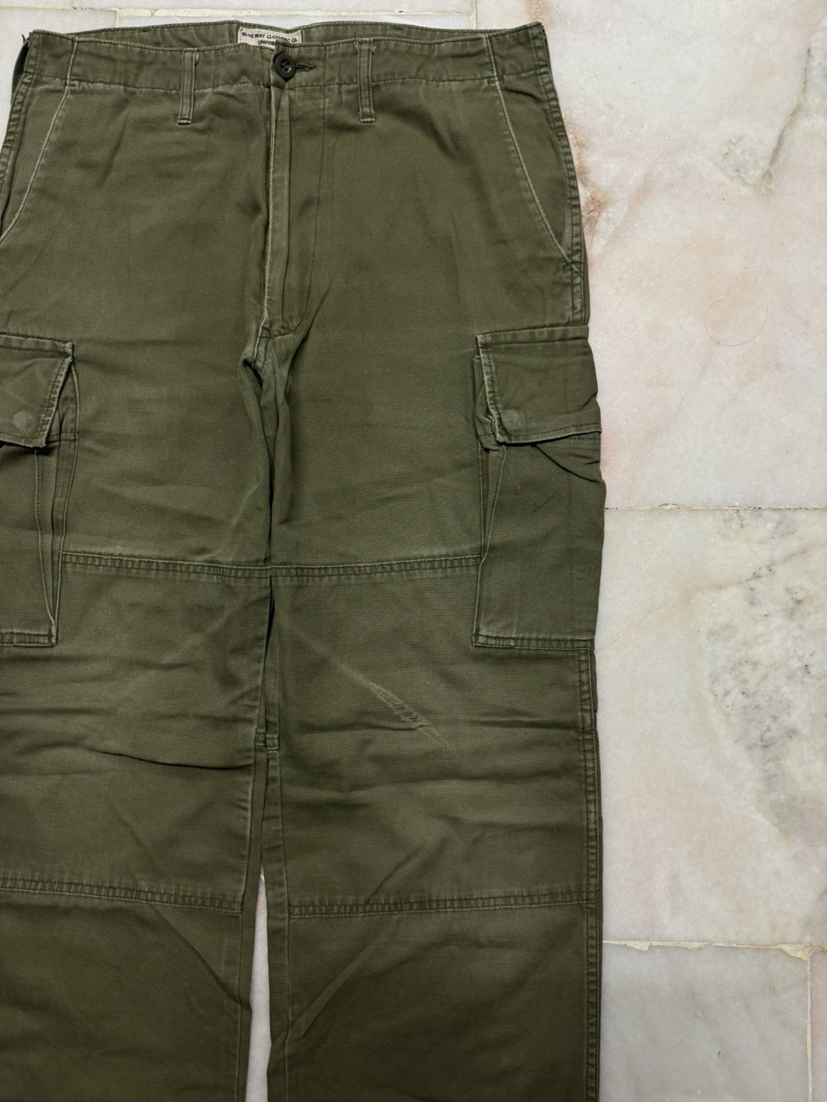 General Research 💥VINTAGE 90s BLUE WAY CLOTHING CO UNIFORMS CARGO DISTRESS Size US 32 / EU 48 - 5 Thumbnail