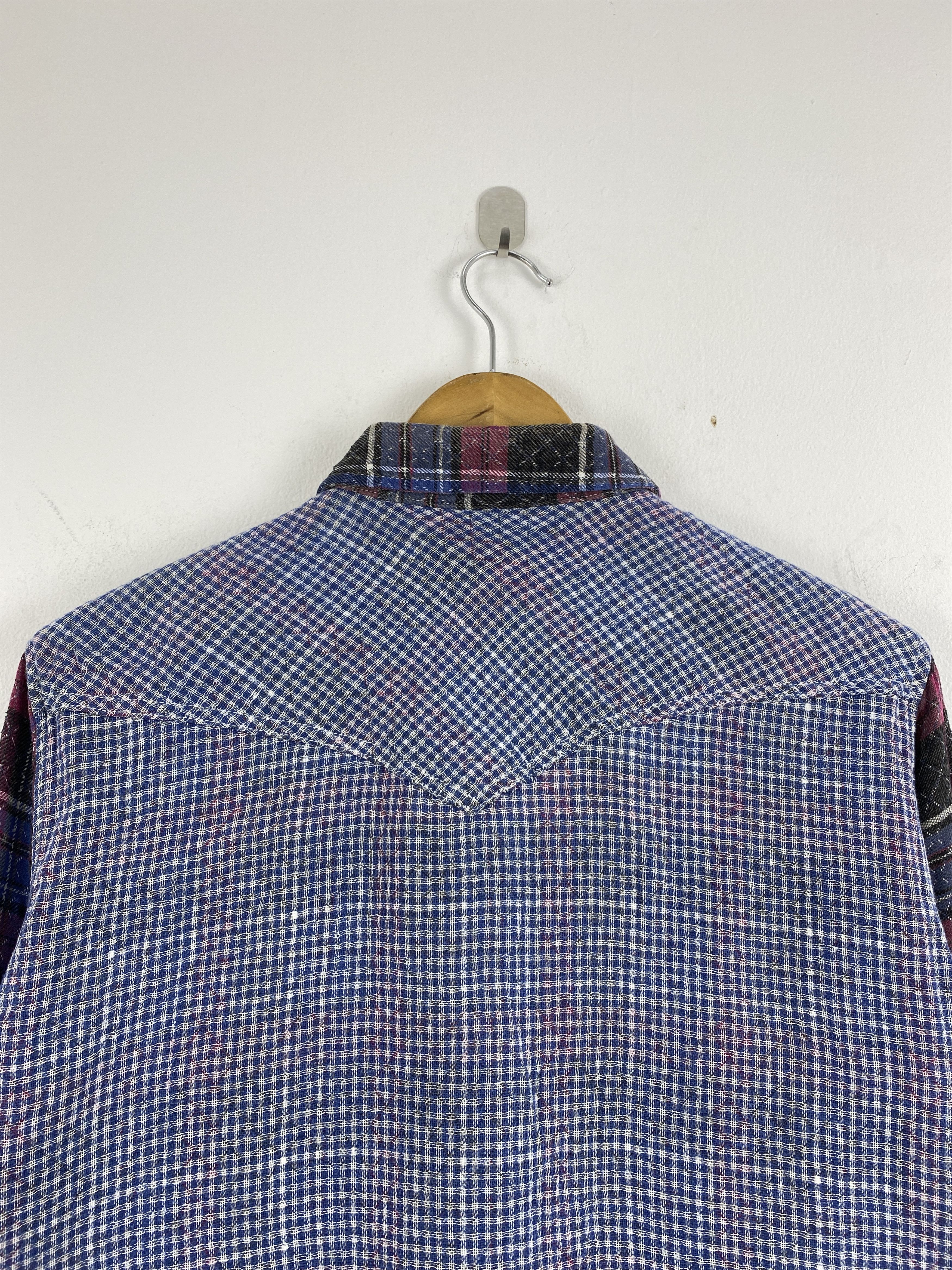 Beams Plus Vintage Beams Button Ups Checkered Long Sleeve Shirt JA0136 Size US L / EU 52-54 / 3 - 4 Thumbnail