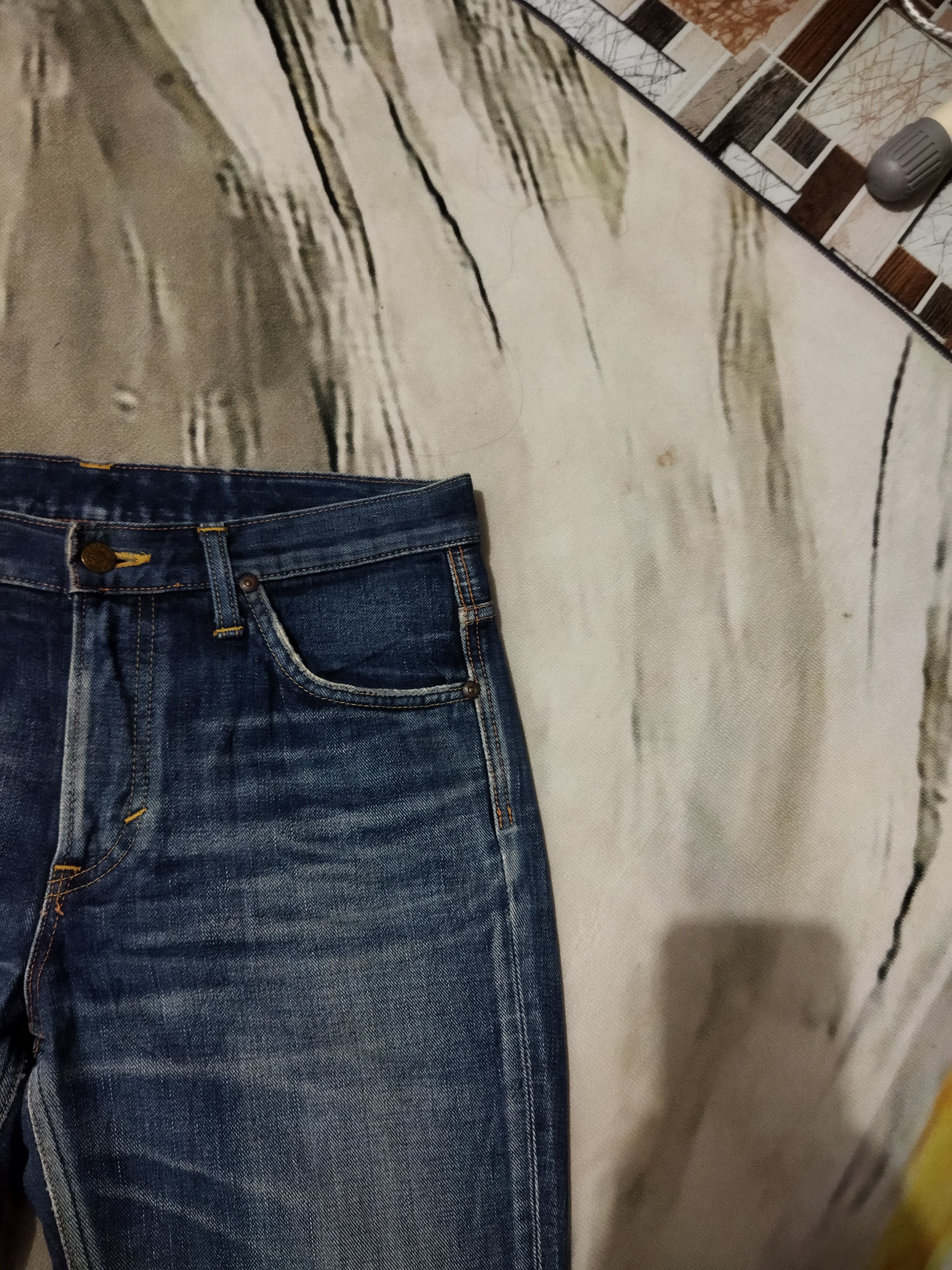Lee VINTAGE LEE RIDERS FADED BLUE JEANS PANTS Size US 32 / EU 48 - 5 Thumbnail