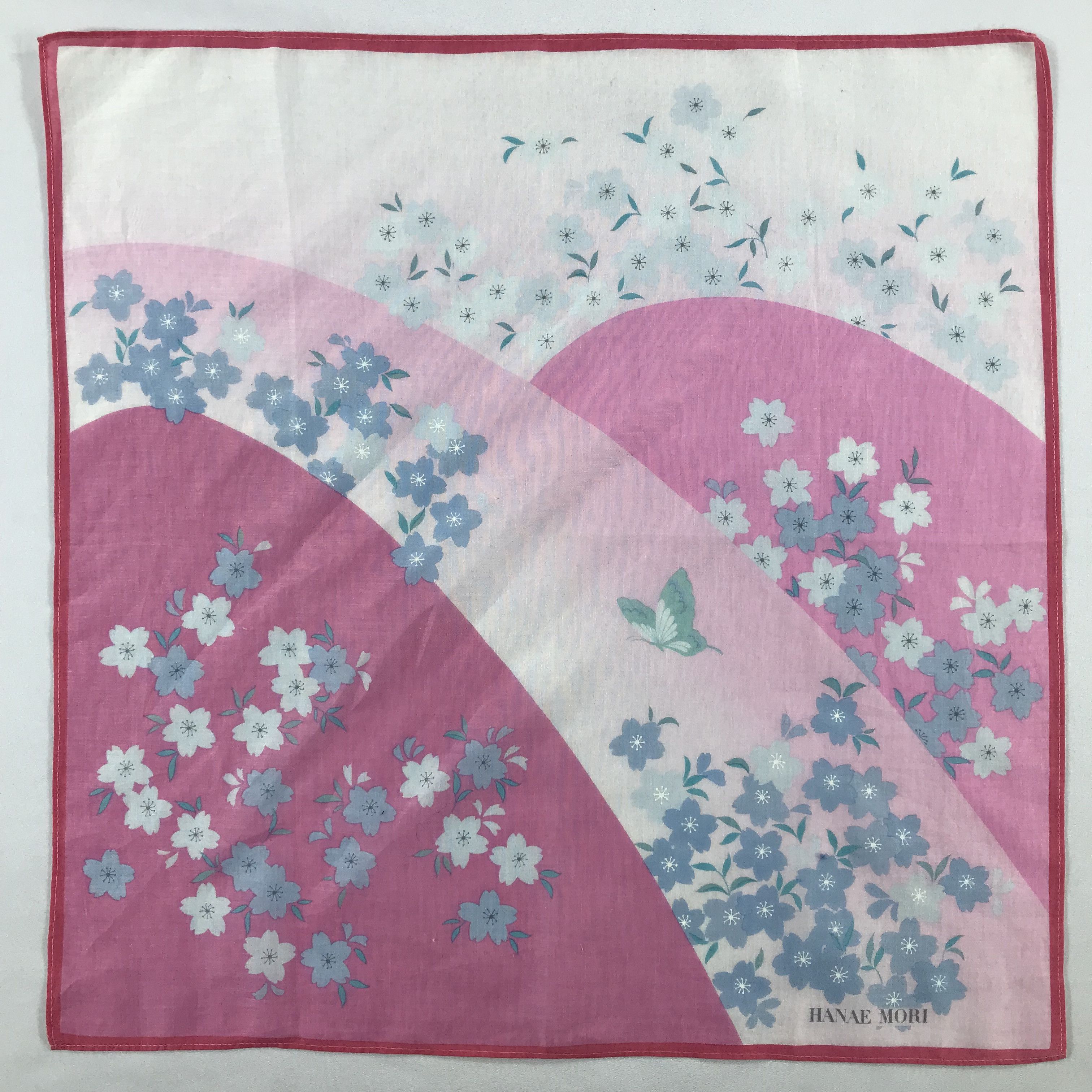 Hanae Mori × Vintage Hanae Mori Bandana / Handkerchief / Neckerchief - S2505 Size ONE SIZE - 1 Thumbnail