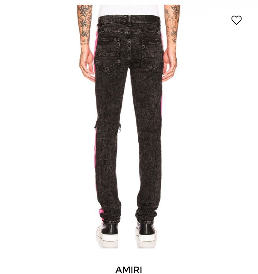 Amiri AMIRI Track Jeans Size US 29 - 2 Thumbnail