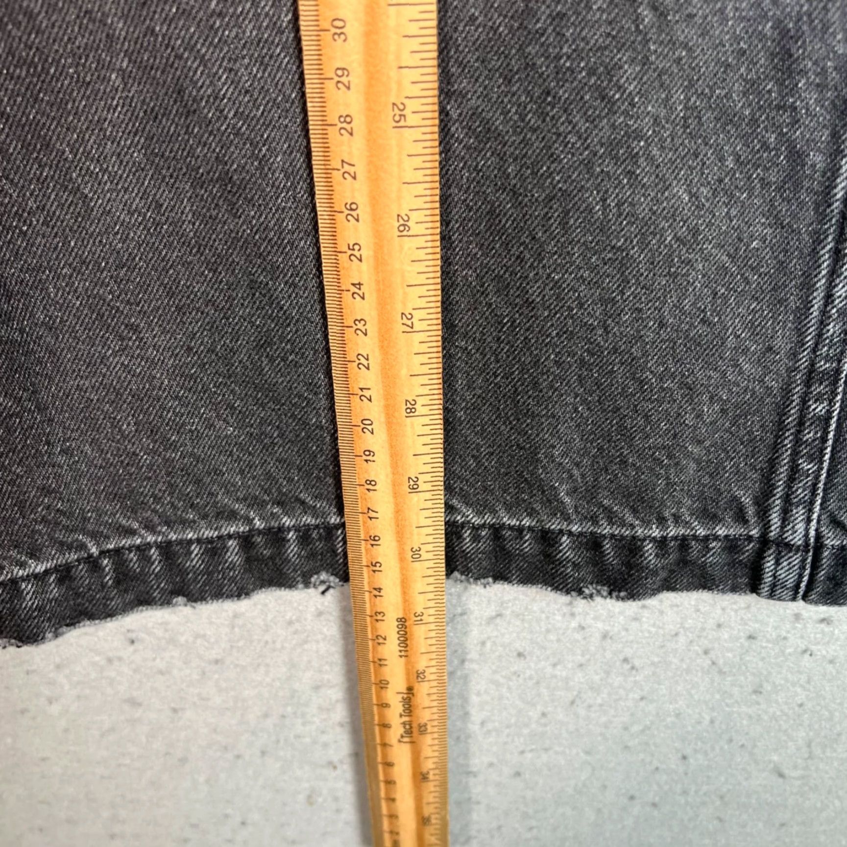 Madewell Madewell Jeans Cropped Wide-Leg Washed Black Denim Size 26 Womens Size 26" / US 2 / IT 38 - 5 Thumbnail