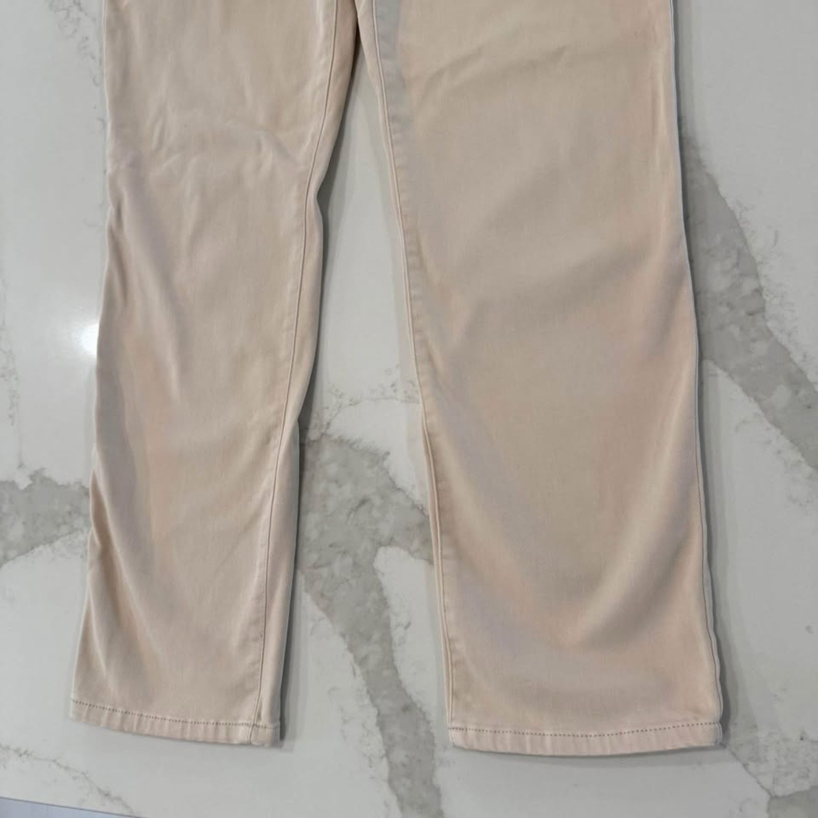 Chicos Chico’s Platinum Denim Ankle Jeans Womens 28” Straight Leg Size 28" / US 6 / IT 42 - 2 Thumbnail