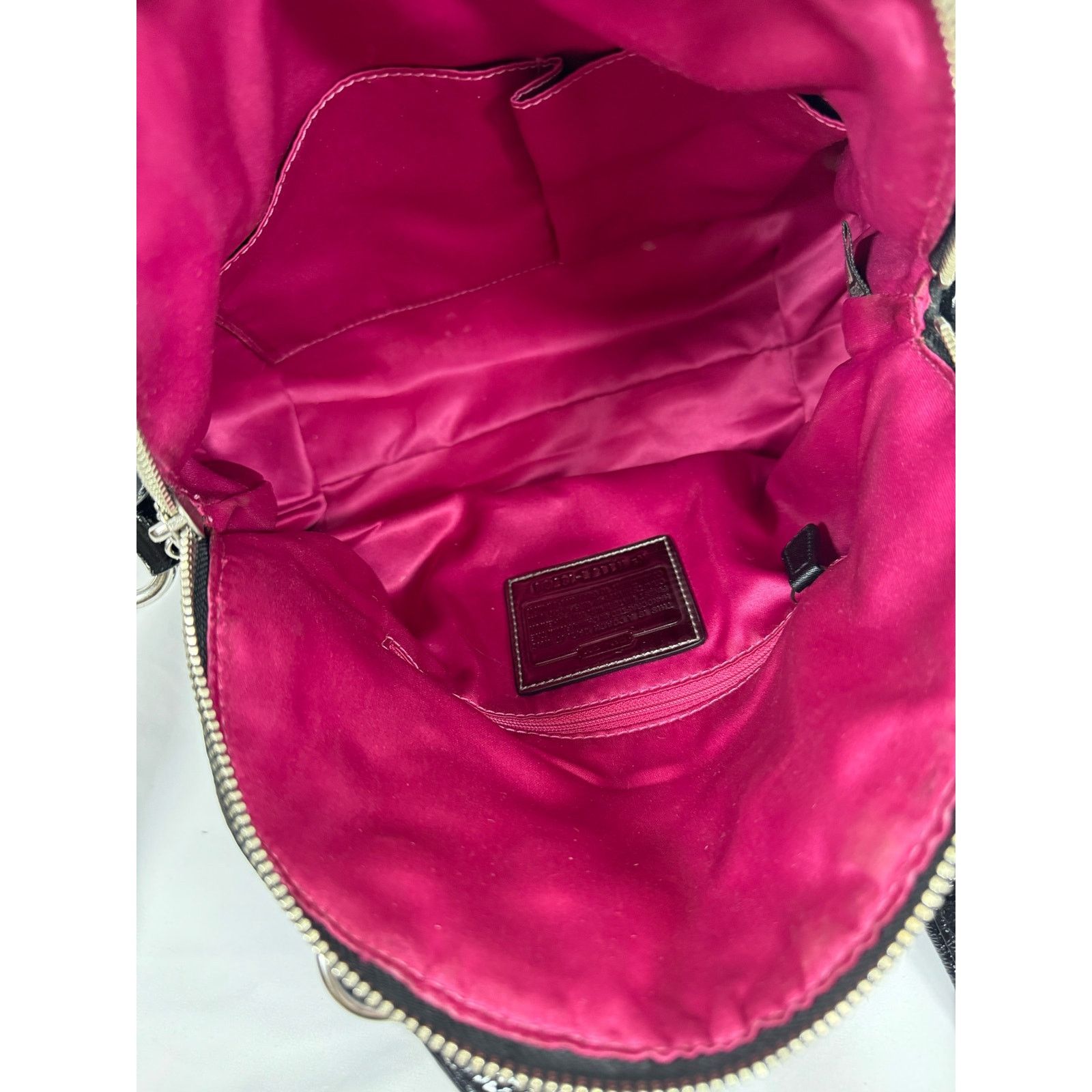Coach Coach Poppy Black Monogram 2011 Size ONE SIZE - 10 Thumbnail