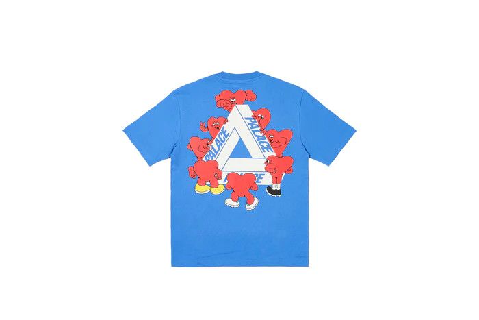 Palace Palace Tri-Hearts T-Shirt | Grailed