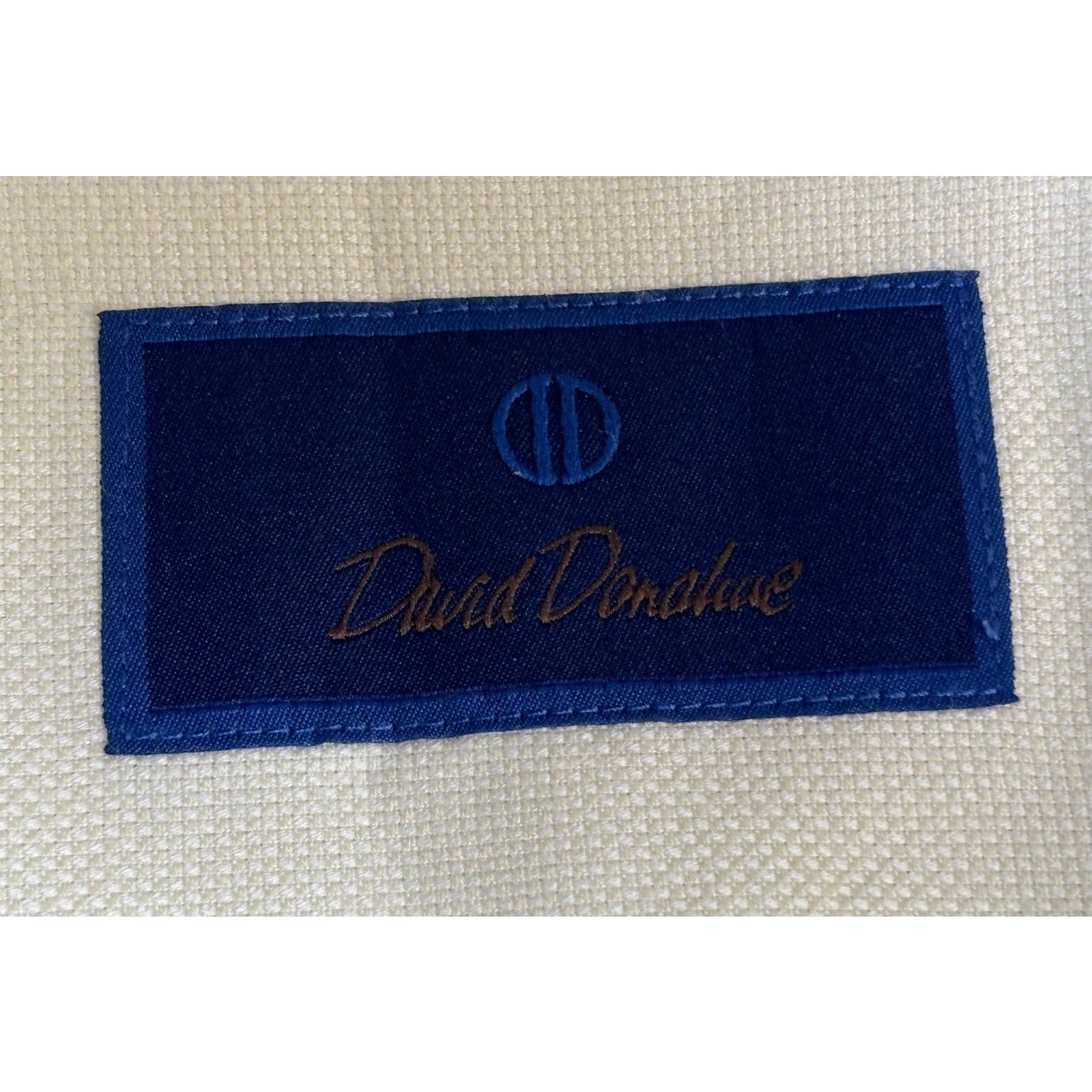 David Donahue David Donahue Yellow Dress Shirt Long Sleeve Mens 34/35 Size US XL / EU 56 / 4 - 10 Thumbnail