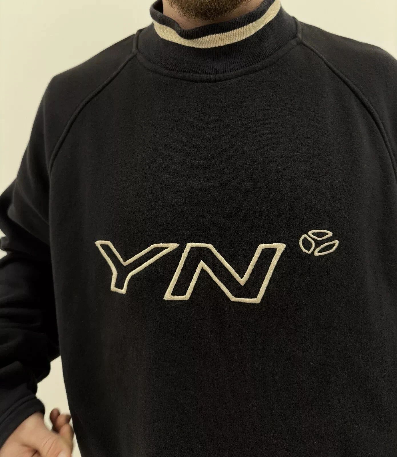 Vintage VINTAGE 2000s Y2k YANNICK NOAH YN SWEATSHIRT TENNIS MENS Size US L / EU 52-54 / 3 - 10 Thumbnail