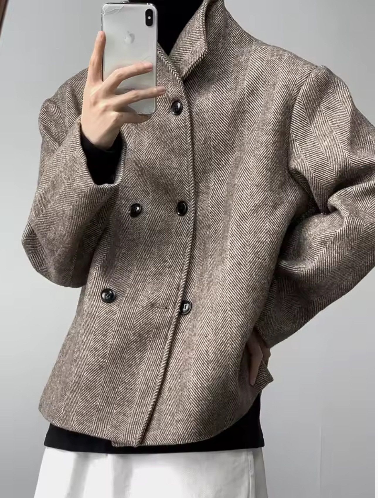 Other Designer Warm Retro Vintage Style Luxury Coat Size US L / EU 52-54 / 3 - 4 Thumbnail