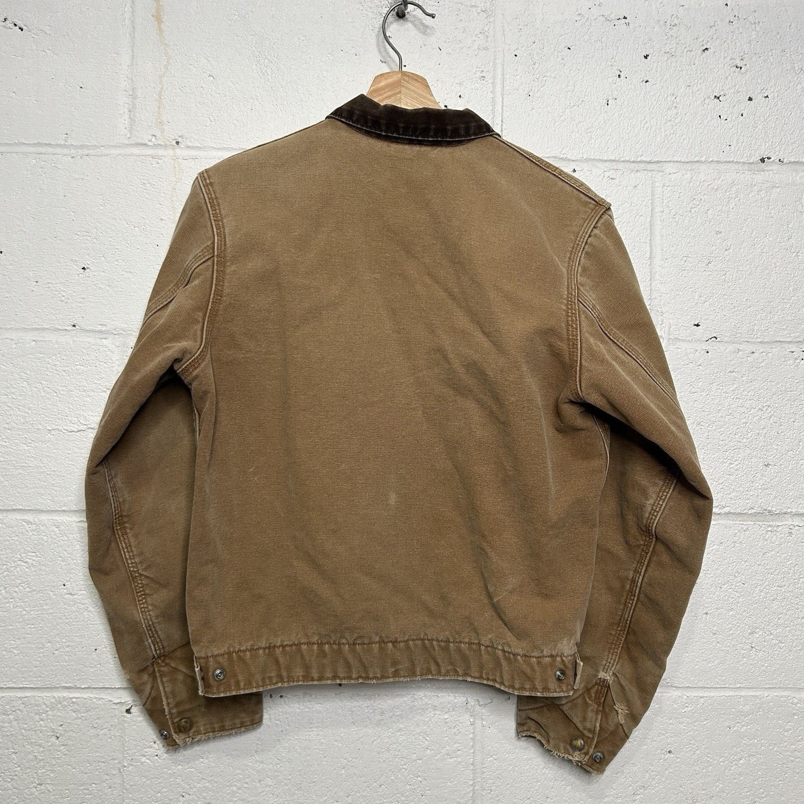 Carhartt Y2K Carhartt Sherpa-Lined Detroit Jacket “Brown” YYJ97 BRN Size XS / US 0-2 / IT 36-38 - 2 Thumbnail
