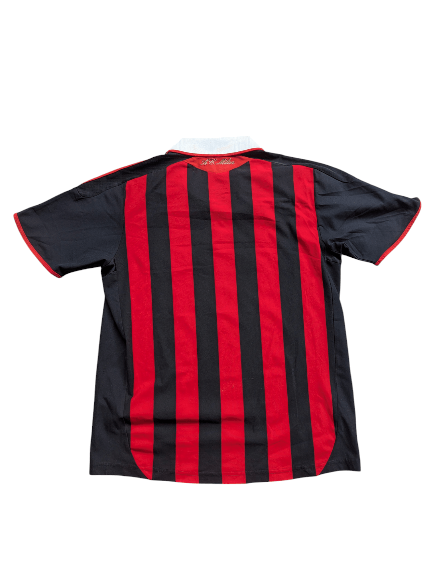 Adidas Adidas AC MILAN FC 2009/10 Home Football Shirt Jersey Size US S / EU 44-46 / 1 - 5 Thumbnail