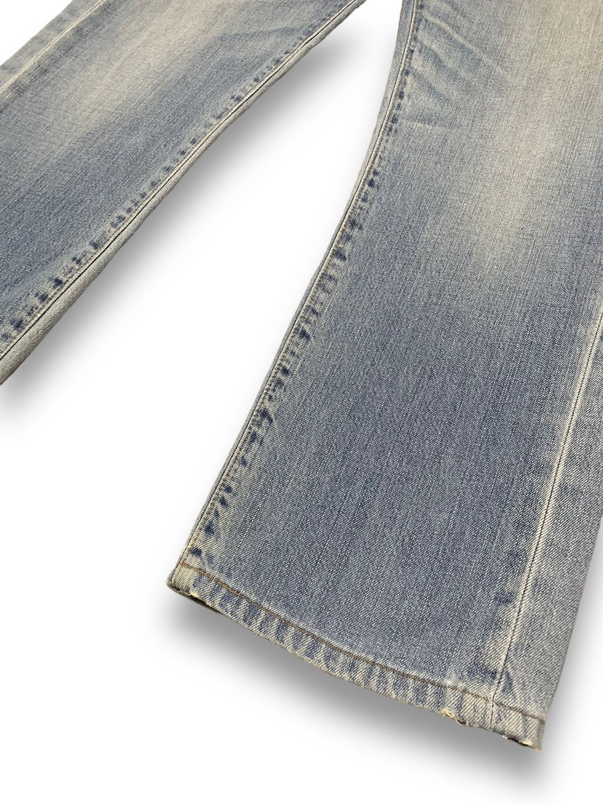 Levi's Vintage Clothing Vintage Y2K Levis 505 Blue Wash Straight Leg Jeans 33x28 Size US 33 - 11 Thumbnail