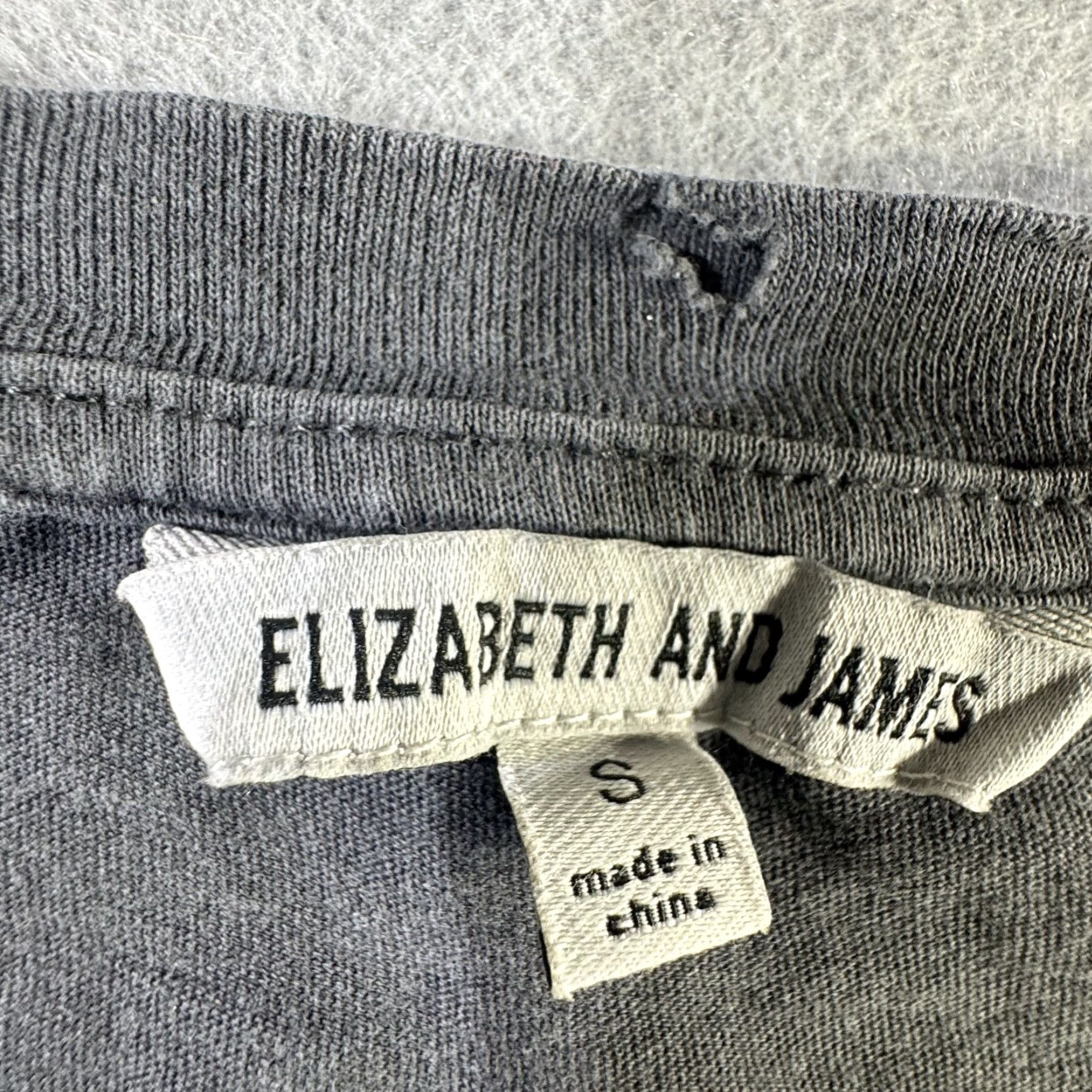 Elizabeth and James Elizabeth And James AC/DC T-Shirt Womens Small Gray Highway To Hell Tour Distressed Graphic Tee Size S / US 4 / IT 40 - 6 Thumbnail