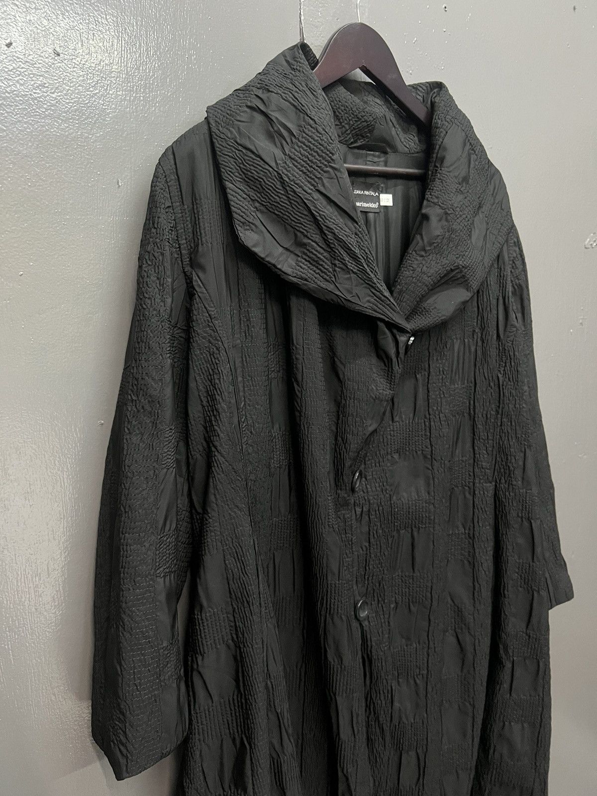 Marimekko MARIMEKKO JUKKA RINTALA PETER PAN COLLAR COAT Size US M / EU 48-50 / 2 - 3 Thumbnail