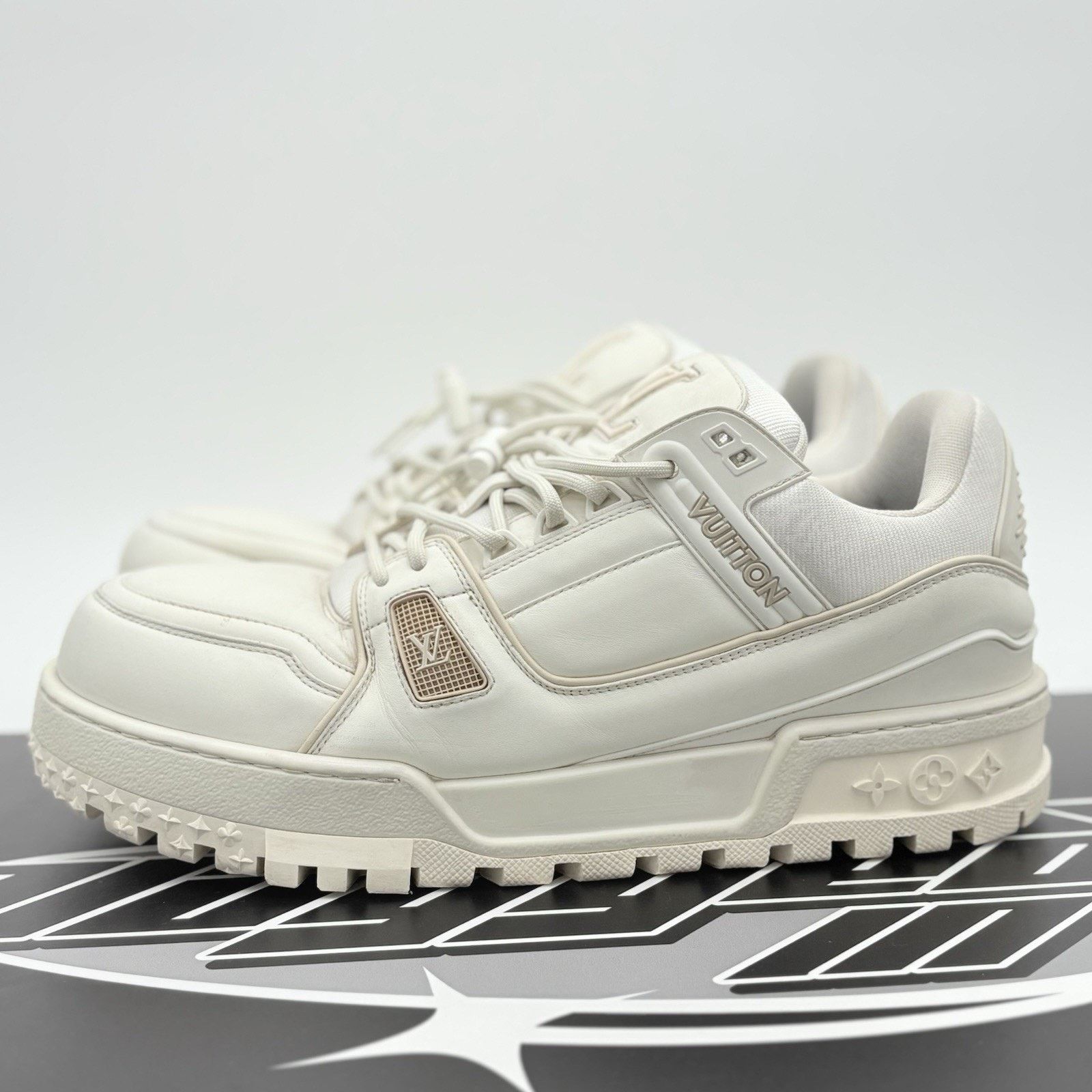 Louis Vuitton Louis Vuitton Maxi Trainer ' White ' | GOOD CONDITION! Size US 11.5 / EU 44-45 - 1 Thumbnail