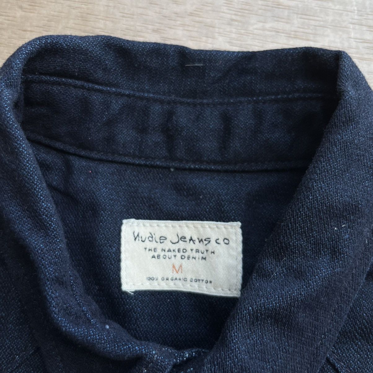 Nudie Jeans NUDIE JEANS CO BUTTON UP LONG SLEEVE DARK BLUE Size US M / EU 48-50 / 2 - 3 Thumbnail