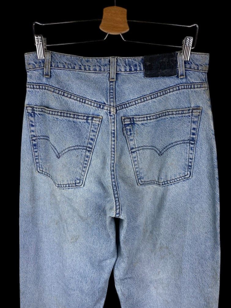 Levi's Vintage Clothing RARE Vintage Levis 90s Baggy Silvertab loosedirty distressed Size US 32 / EU 48 - 15 Thumbnail