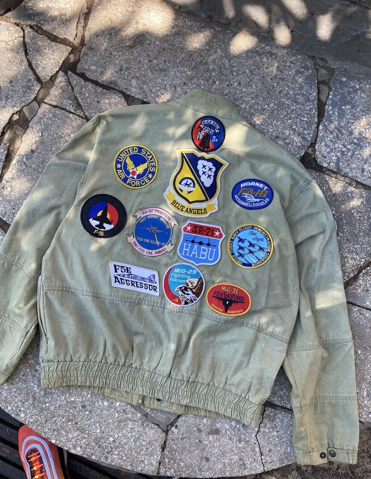 The Unbranded Brand vintage aviator jacket Japanese Style Made In Hong Kong Size US M / EU 48-50 / 2 - 6 Thumbnail
