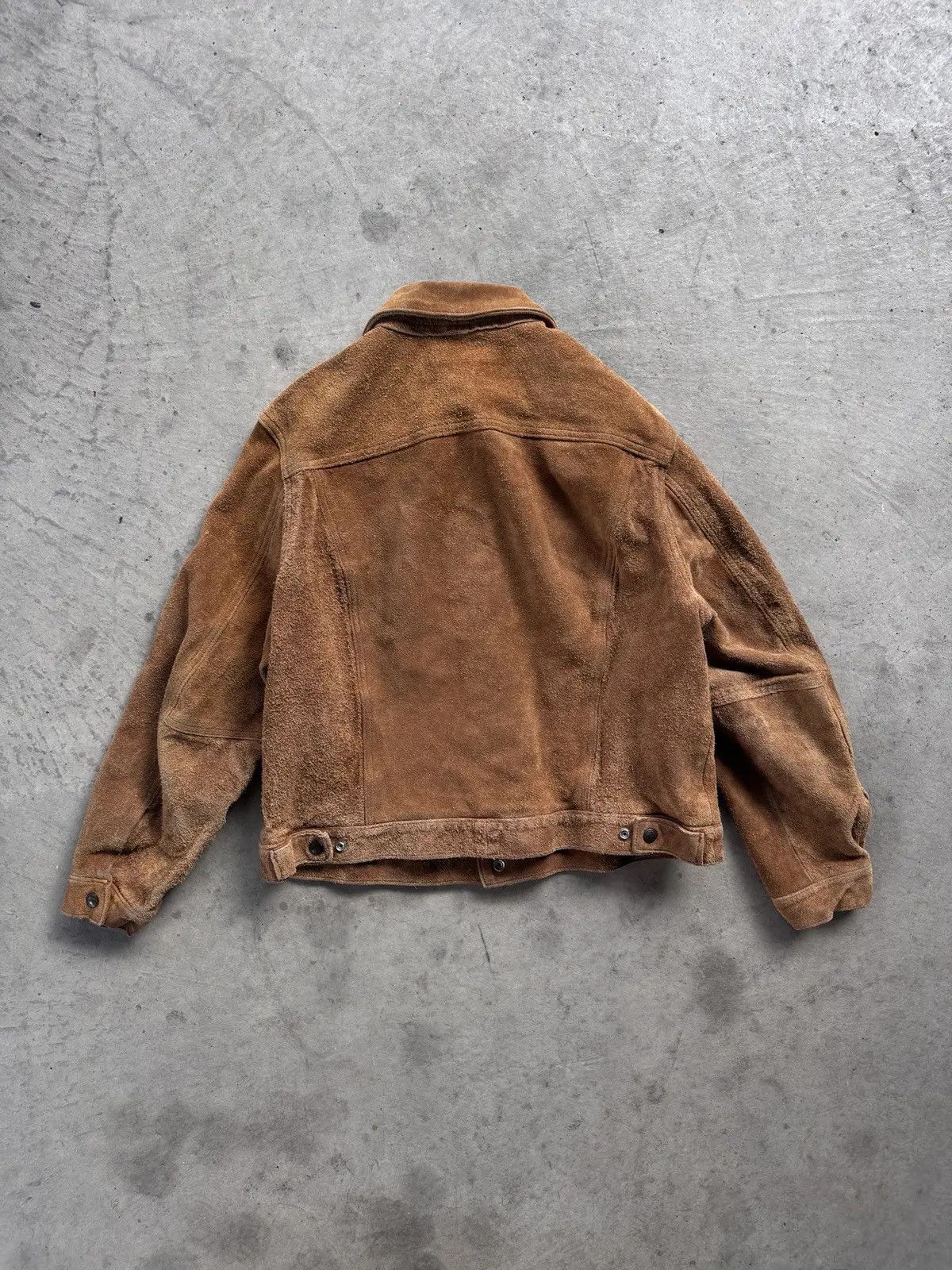 Levi's True Vintage 60s Levis Big E Suede Leather Jacket Size US M / EU 48-50 / 2 - 7 Thumbnail