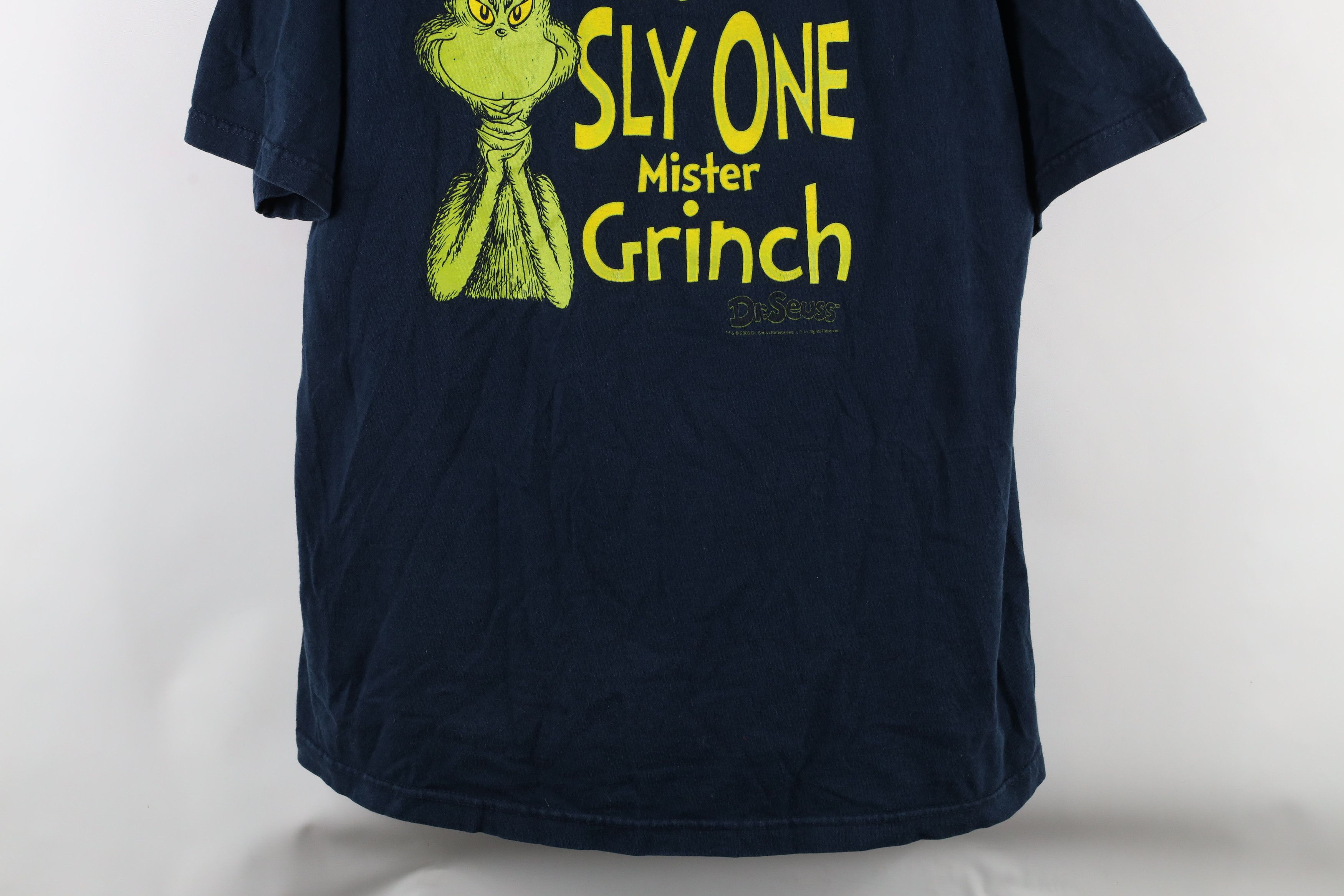 Vintage Vintage Y2K 2006 Dr Seuss Grinch Christmas T-Shirt Blue Size US XL / EU 56 / 4 - 3 Thumbnail