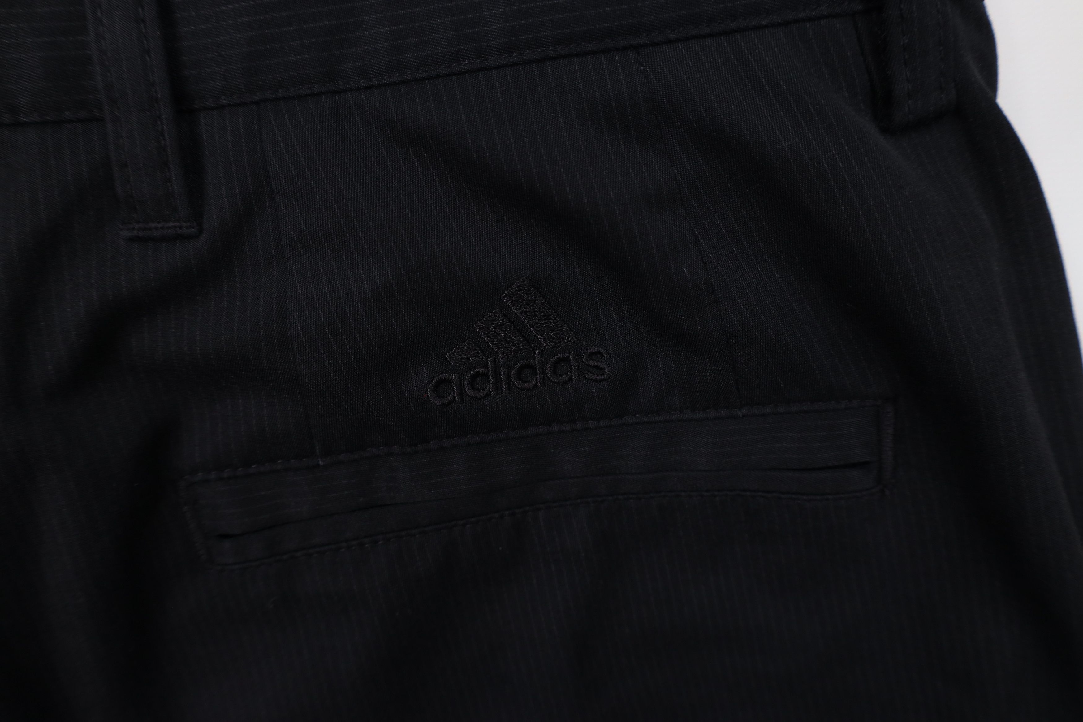 Adidas Vintage Adidas Golf Golfing Chino Shorts Black Polyester Size US 30 / EU 46 - 12 Thumbnail