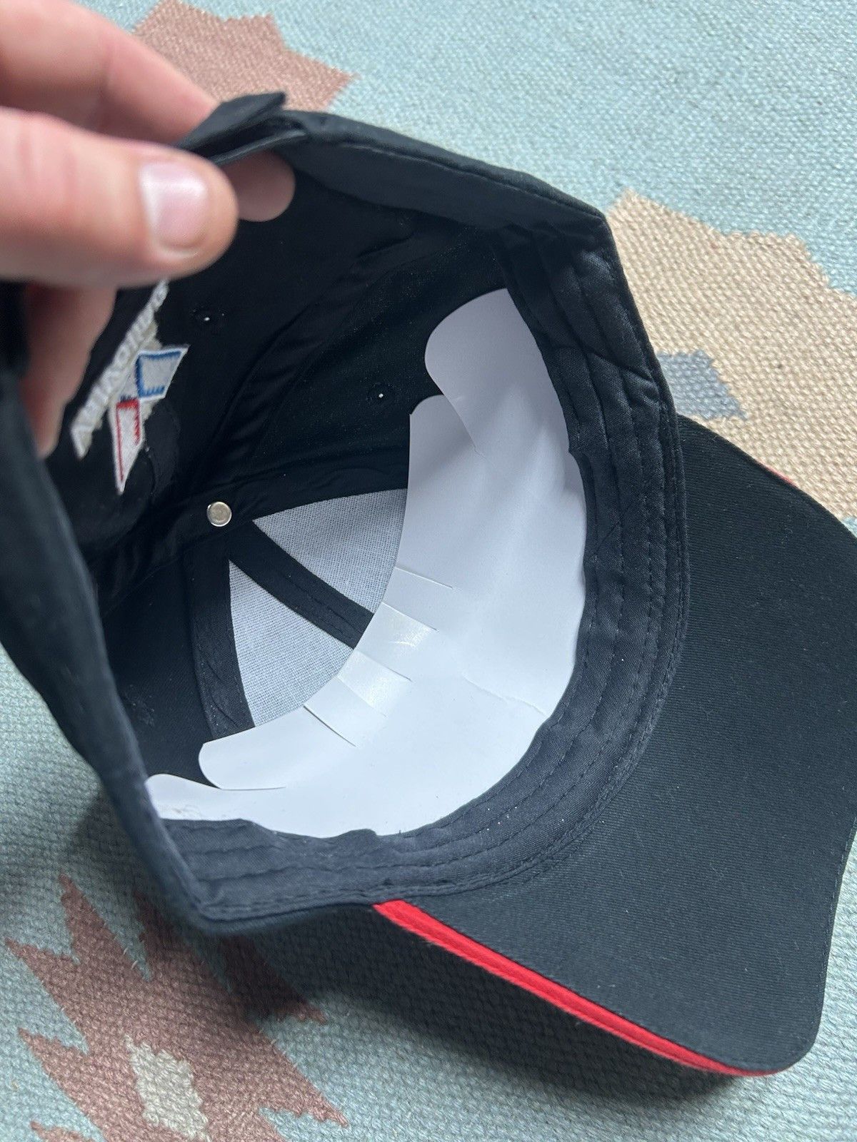 Vintage Vintage strapback hat Jeff Gordon nascar 24 racing black NOS Size ONE SIZE - 6 Thumbnail