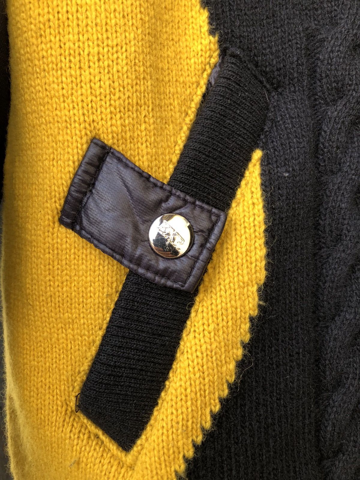 Japanese Brand Exr Progressive Zipper Up Knit Puffer Streetwear Winter MOTO Size US M / EU 48-50 / 2 - 10 Thumbnail