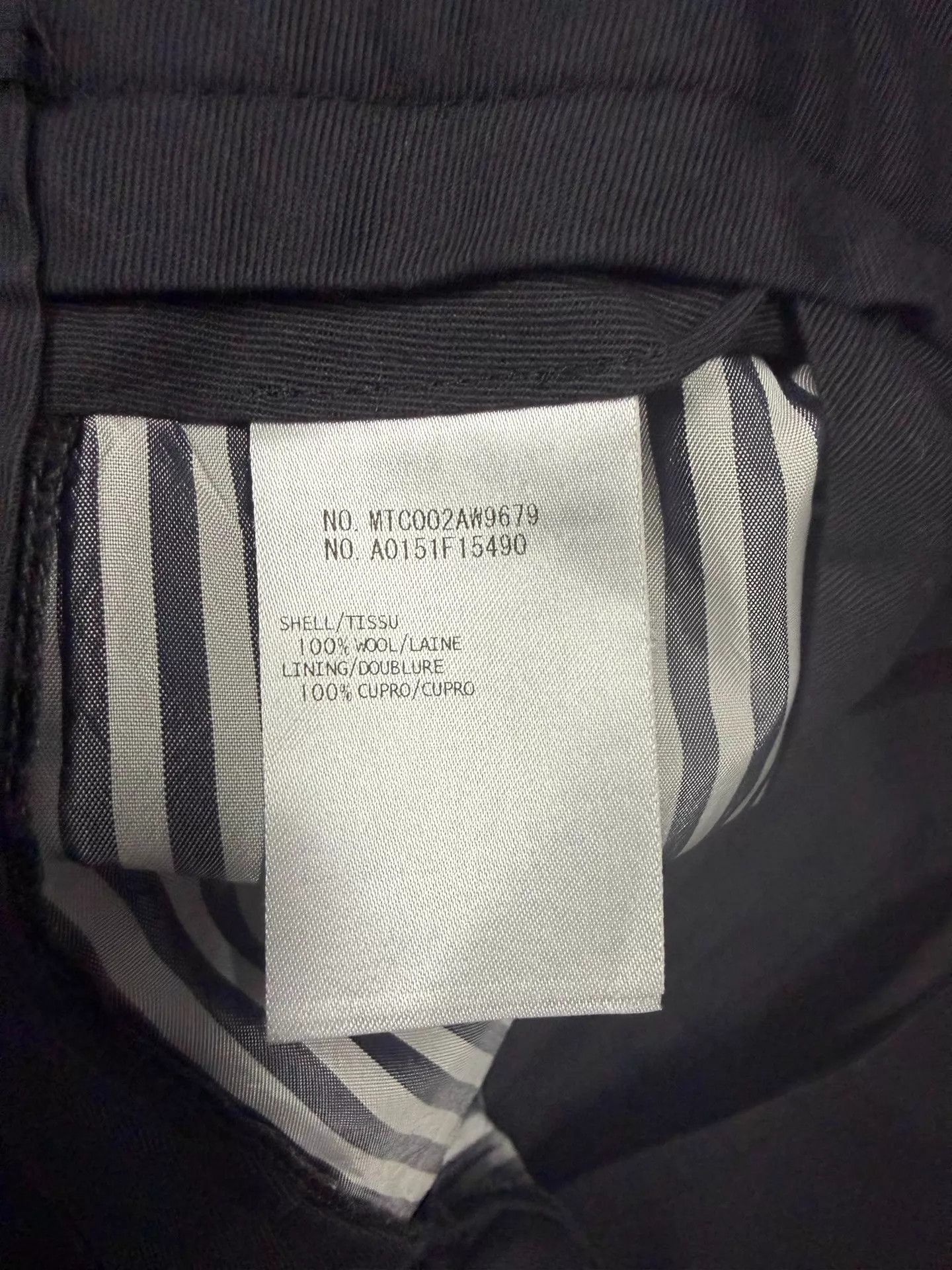 Thom Browne Thom Browne Men's Charcoal Black Wool Suit Shorts 3 Size US 34 / EU 50 - 5 Thumbnail